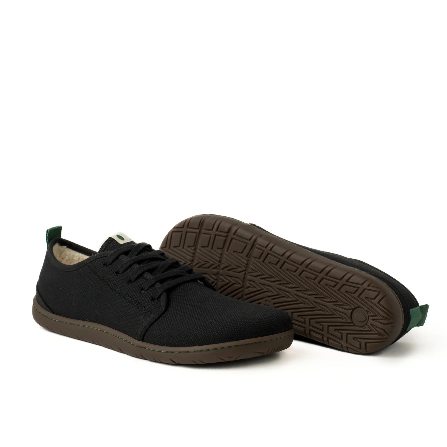 Black Vegan Winter Barefoot Sneakers CHA011 - Image 2