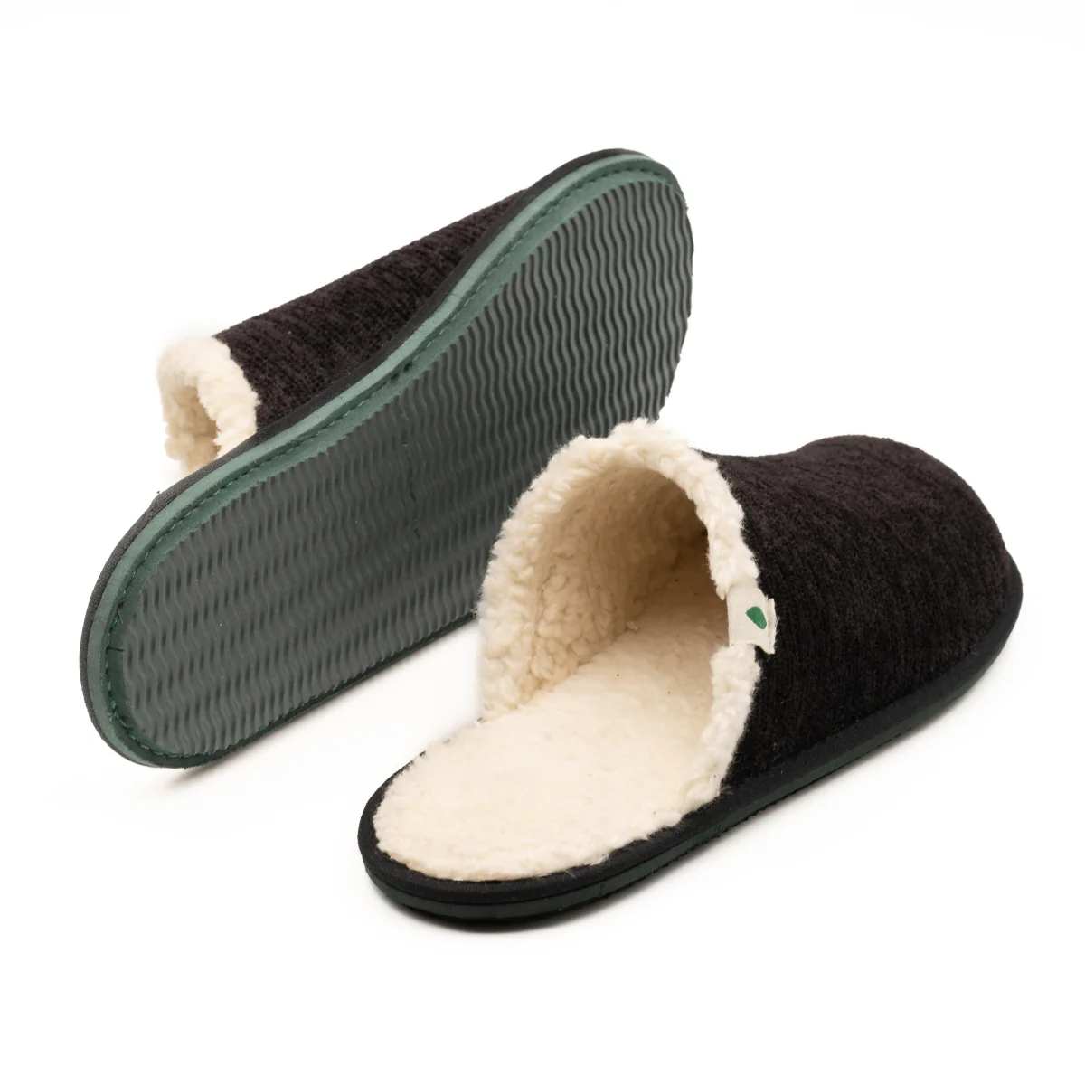 Vegan home slipper black SUS006 - Image 3