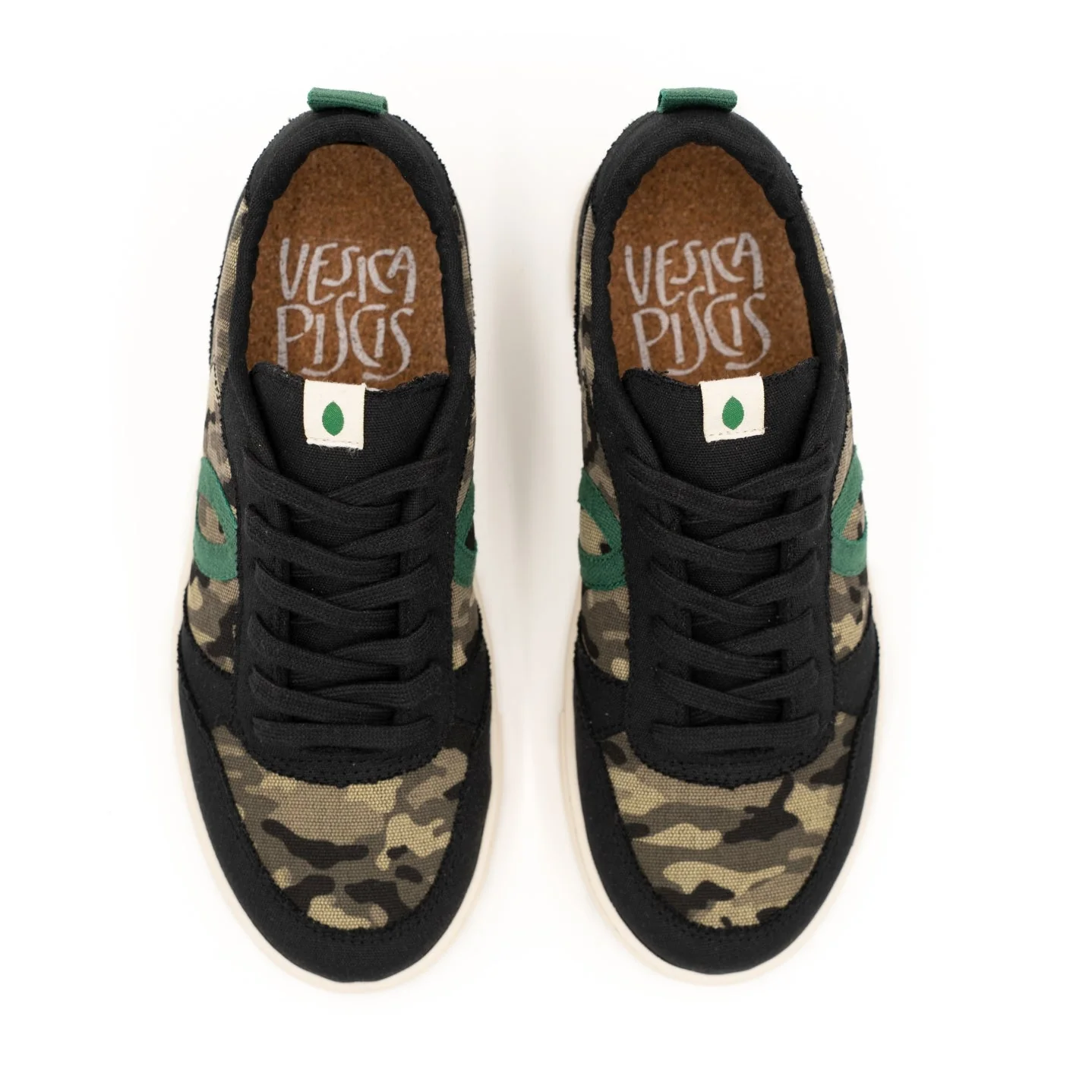Vegan sneaker Black / Cammo SON020 - Image 3