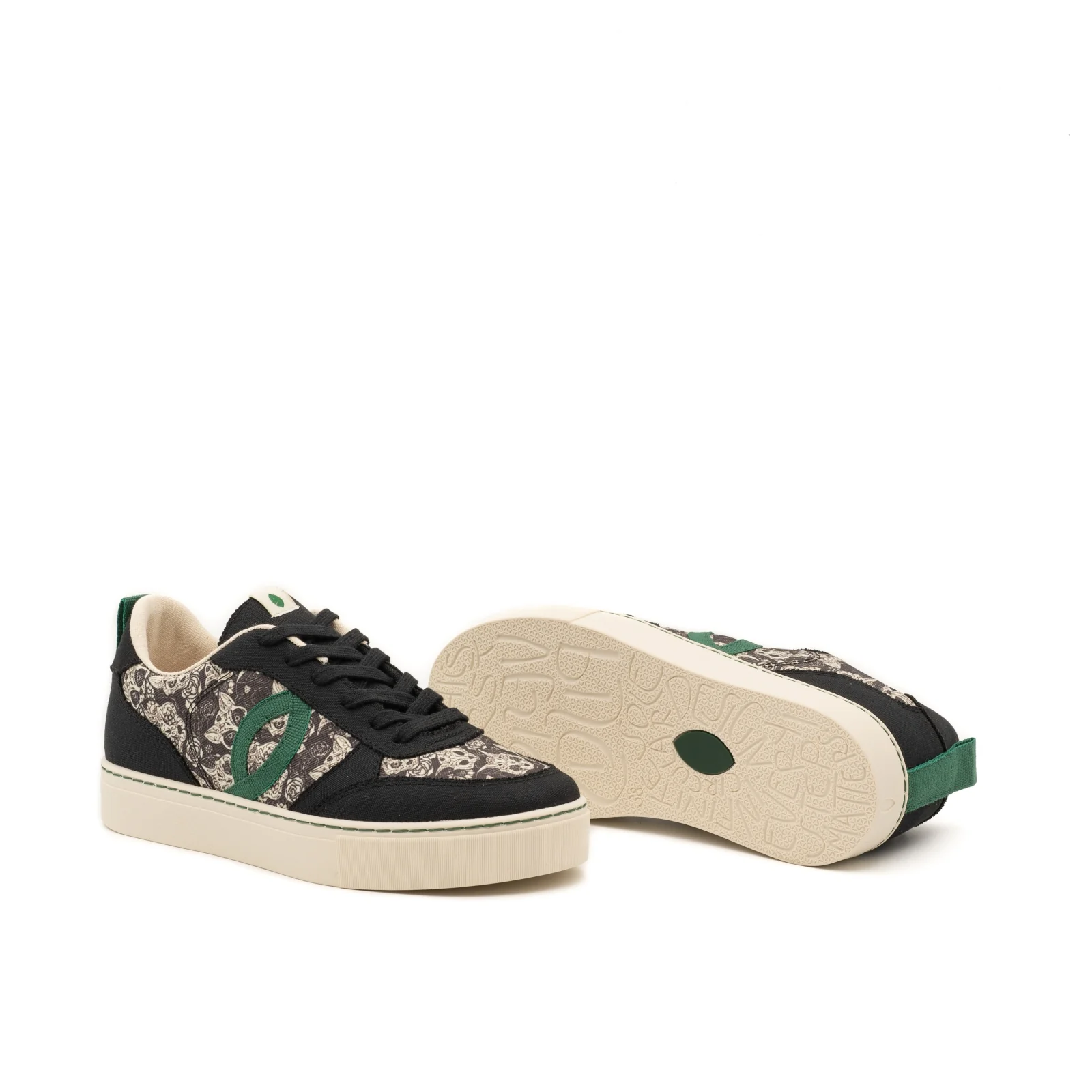Vegan sneaker Black / Mexican kittens SON017 - Image 3