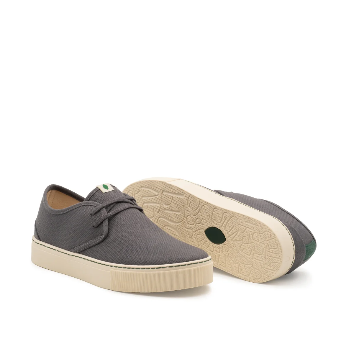 Vegan sneaker gray SID041 - Image 2
