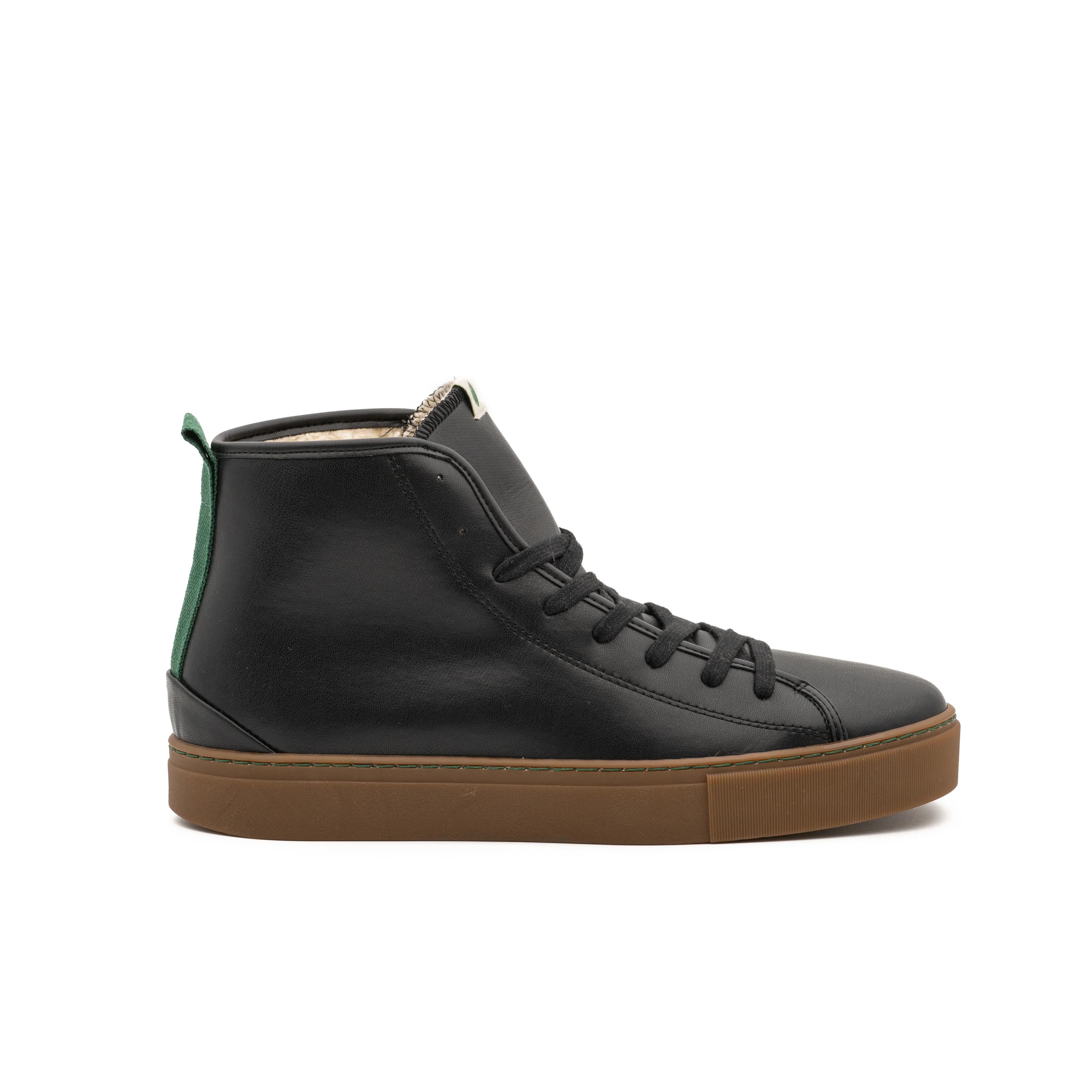 Vegan winter bootie Bio-Veg black PLA012