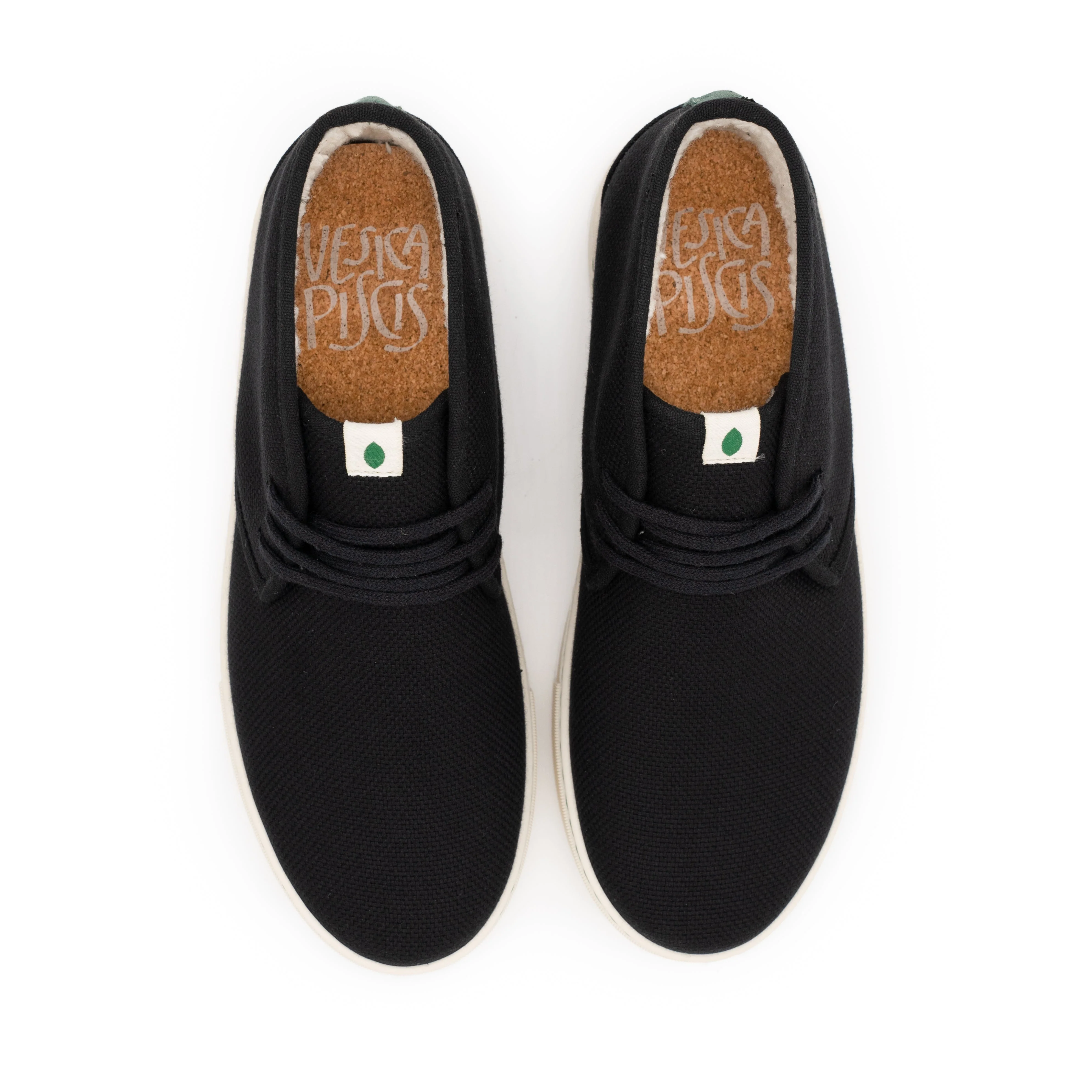 Vegan winter bootie black PYT008 - Image 3