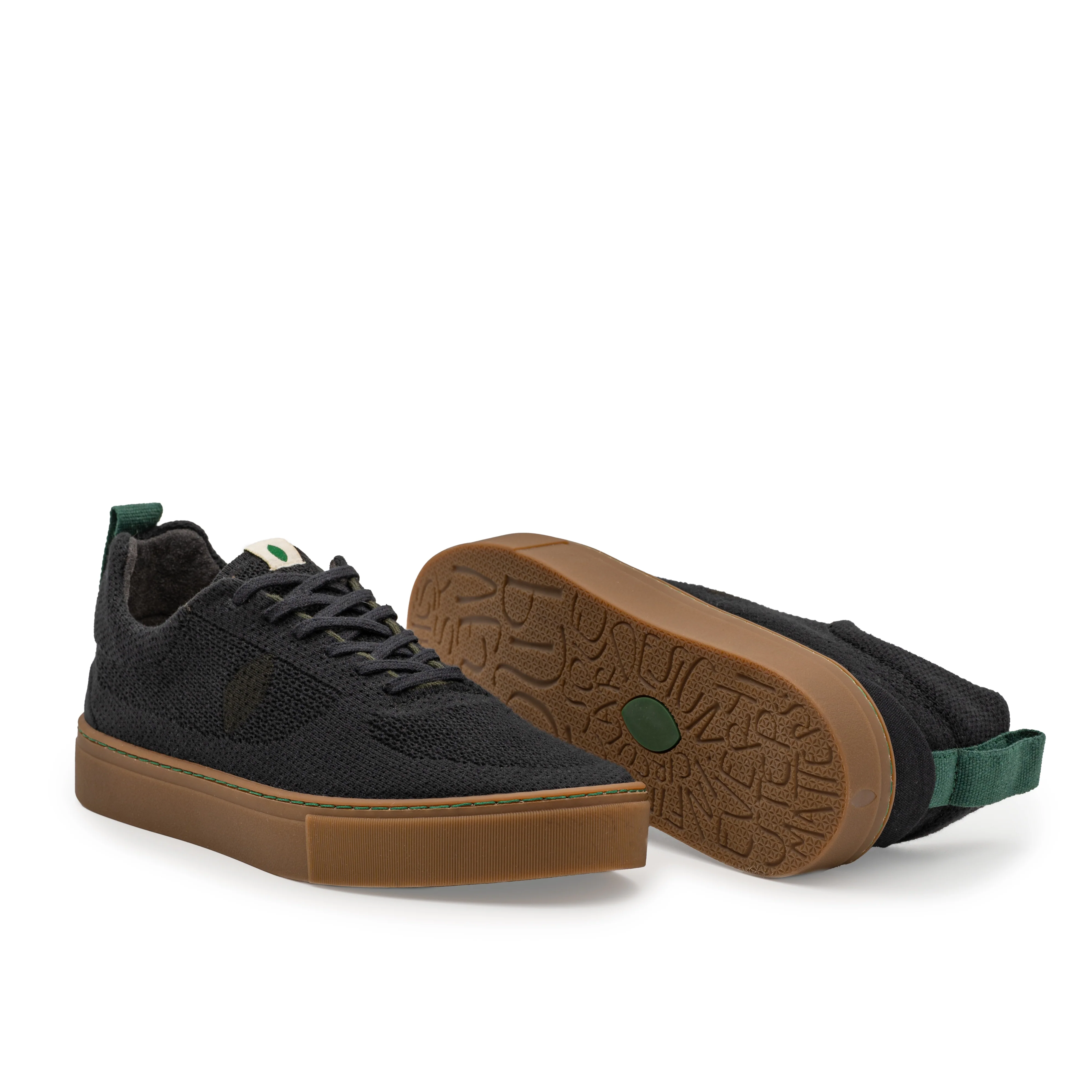Vegan sneaker black DAV004 - Image 4