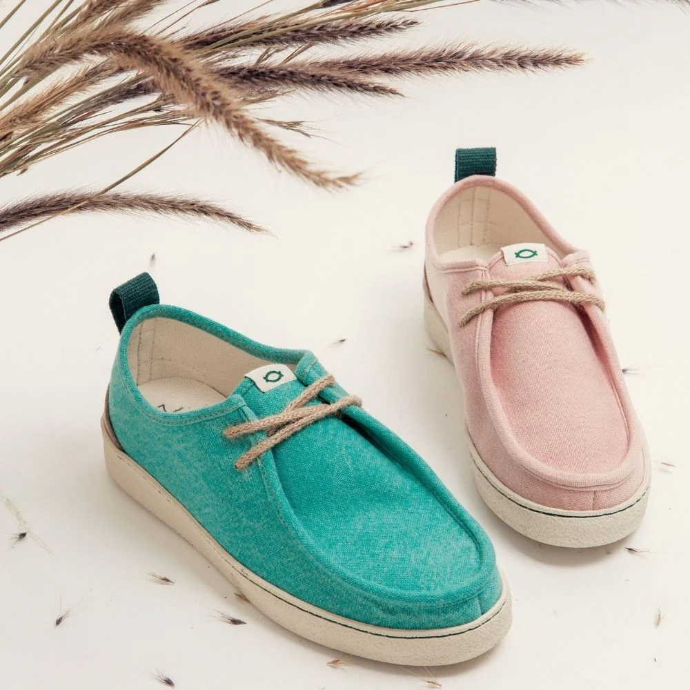 Vegan wallabe aqua SOC013 - Image 4