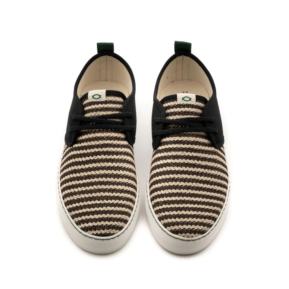 Vegan sneaker mesh black SID023 - Image 3