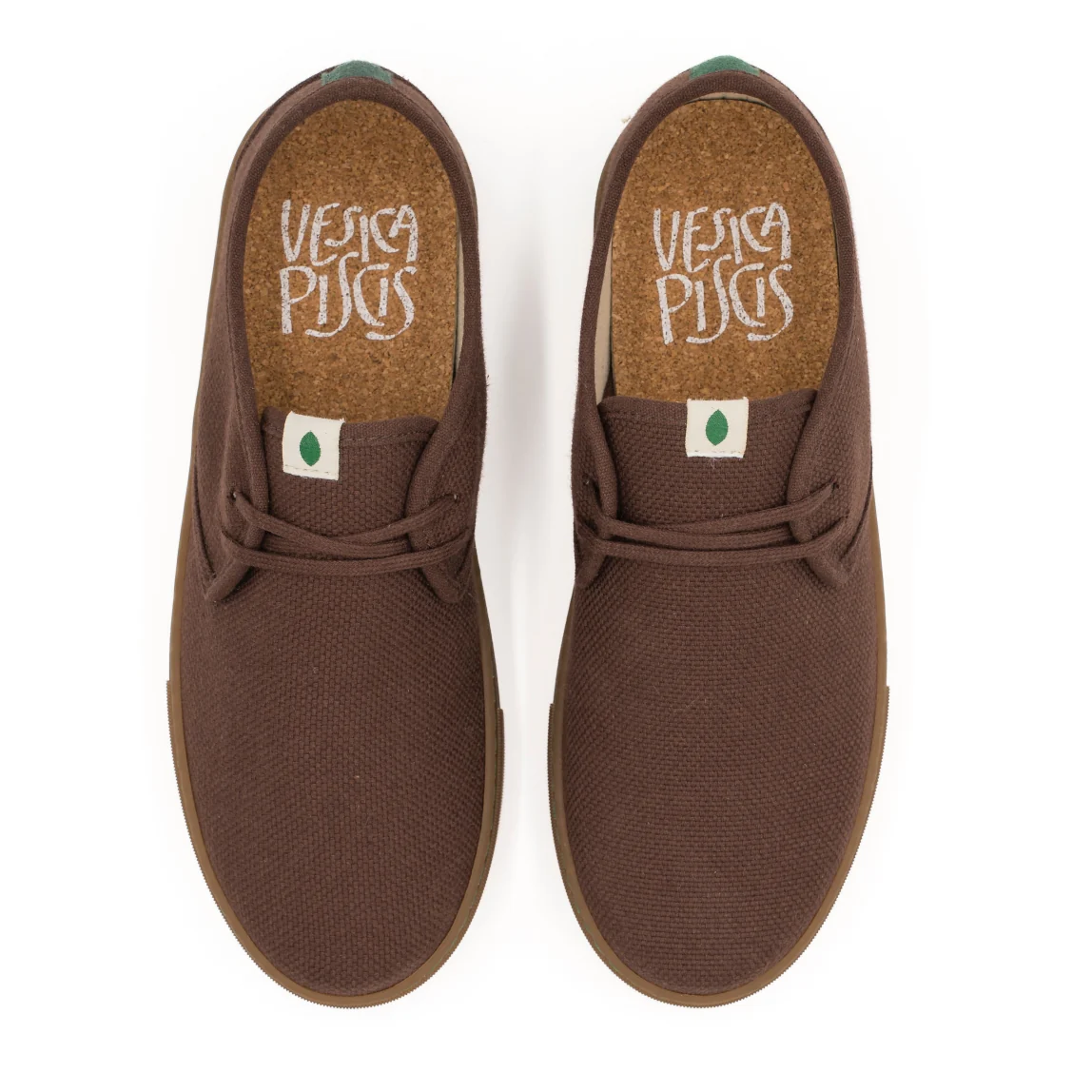 Vegan sneaker brown SID048 - Image 3