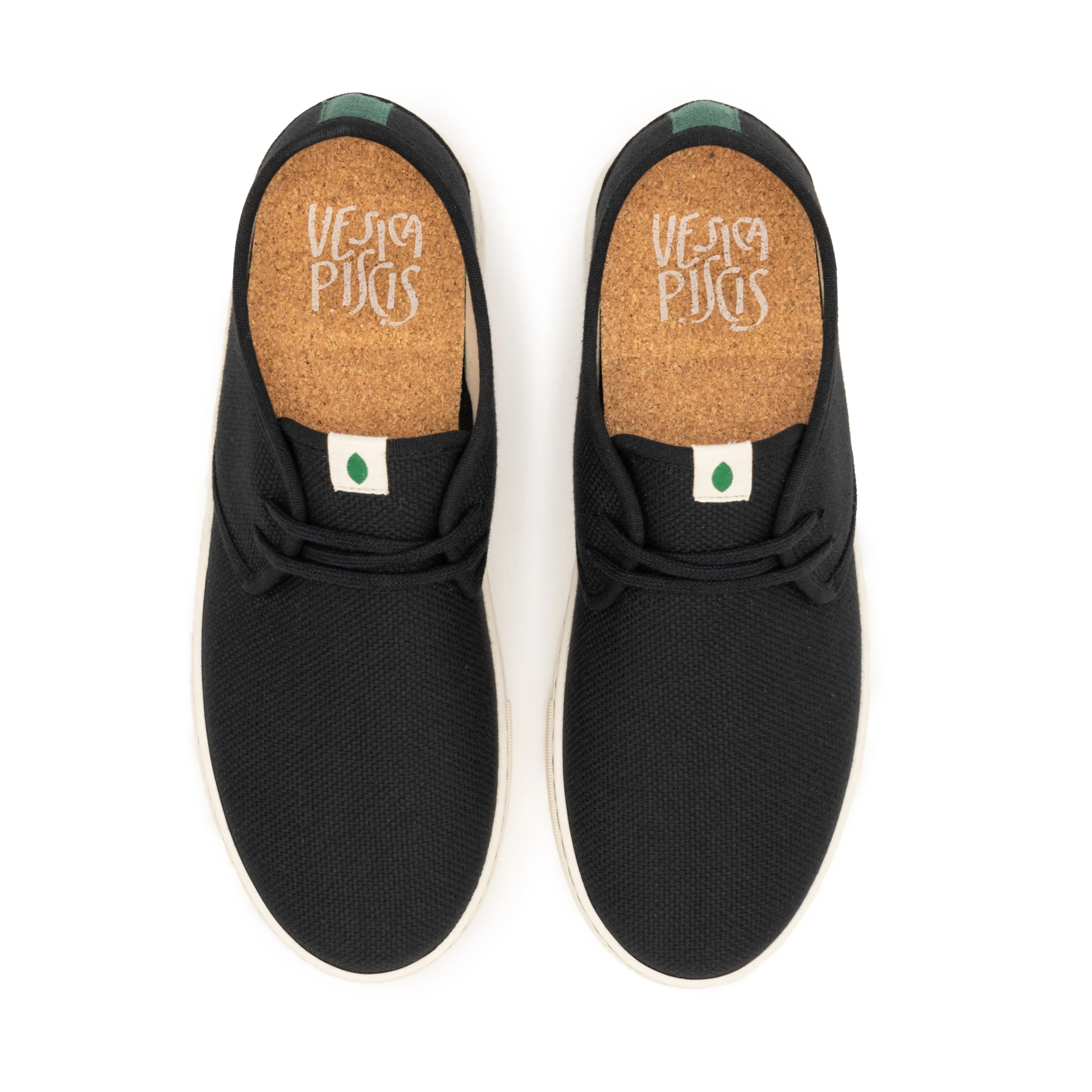 Vegan sneaker black SID009 - Image 3