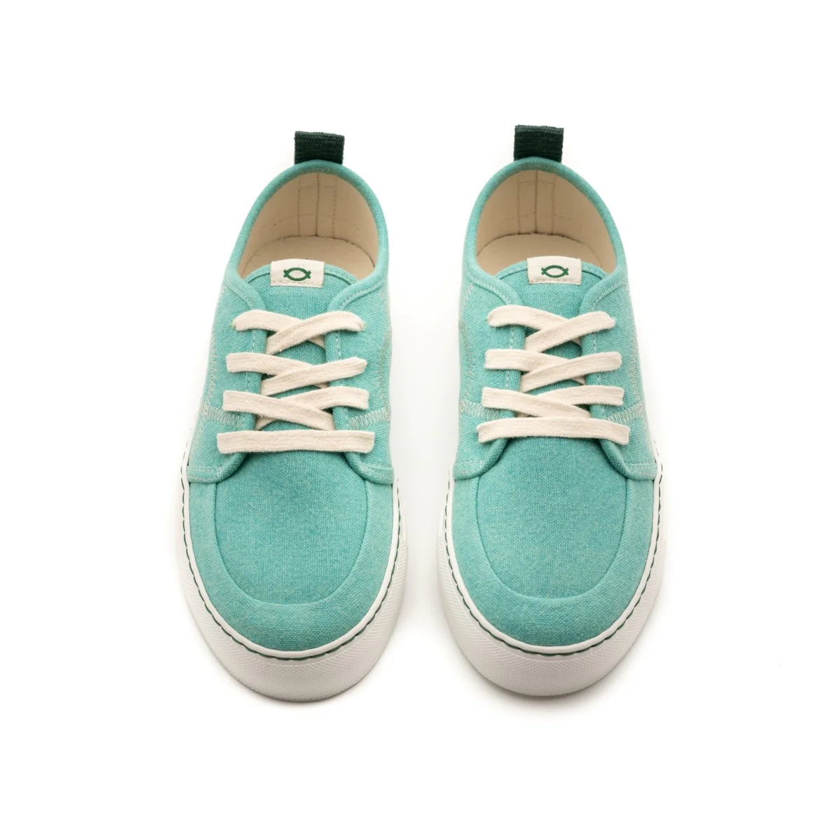 Vegan sneaker aqua TAG019 - Image 3