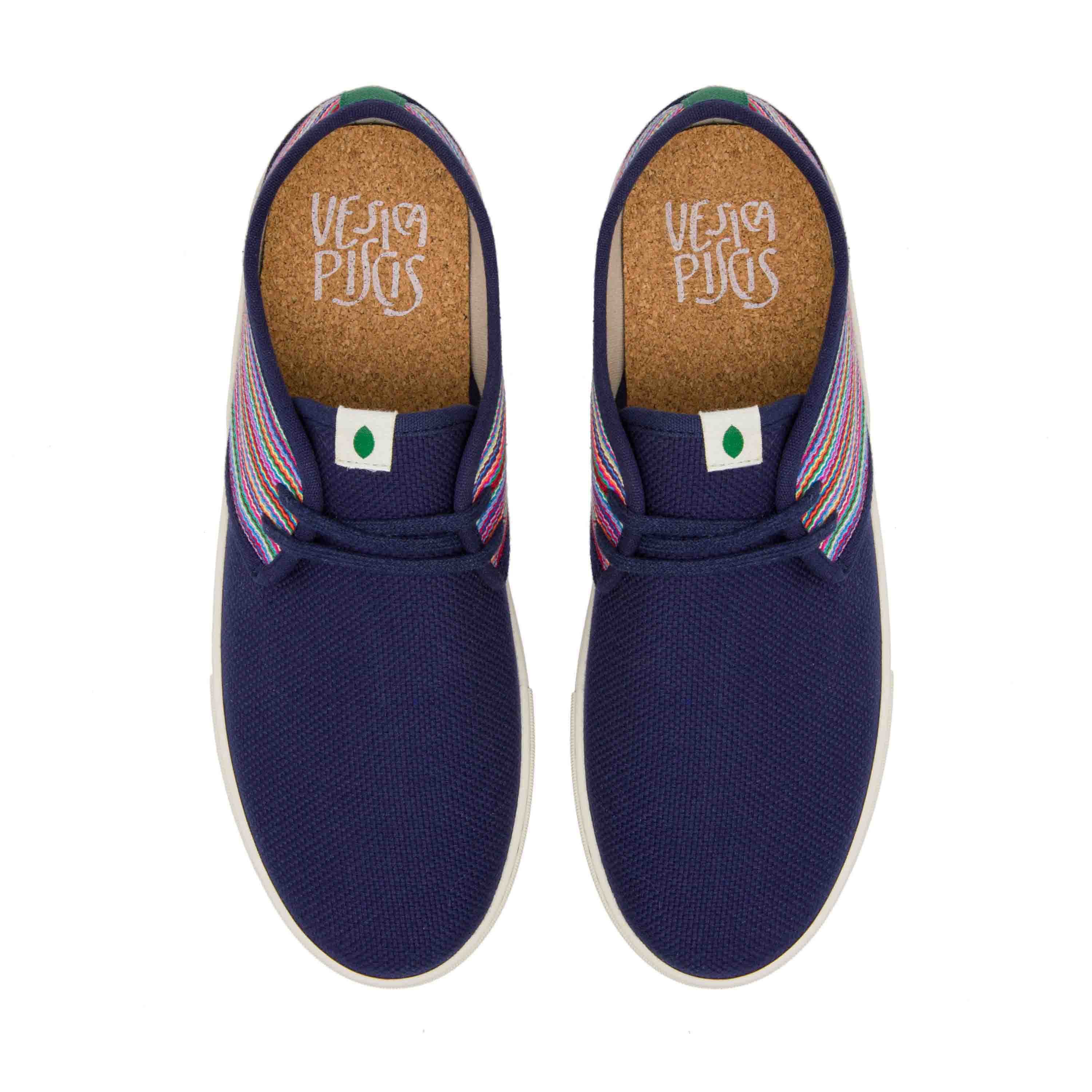 Vegan sneaker marine heiwa SID007 - Image 3