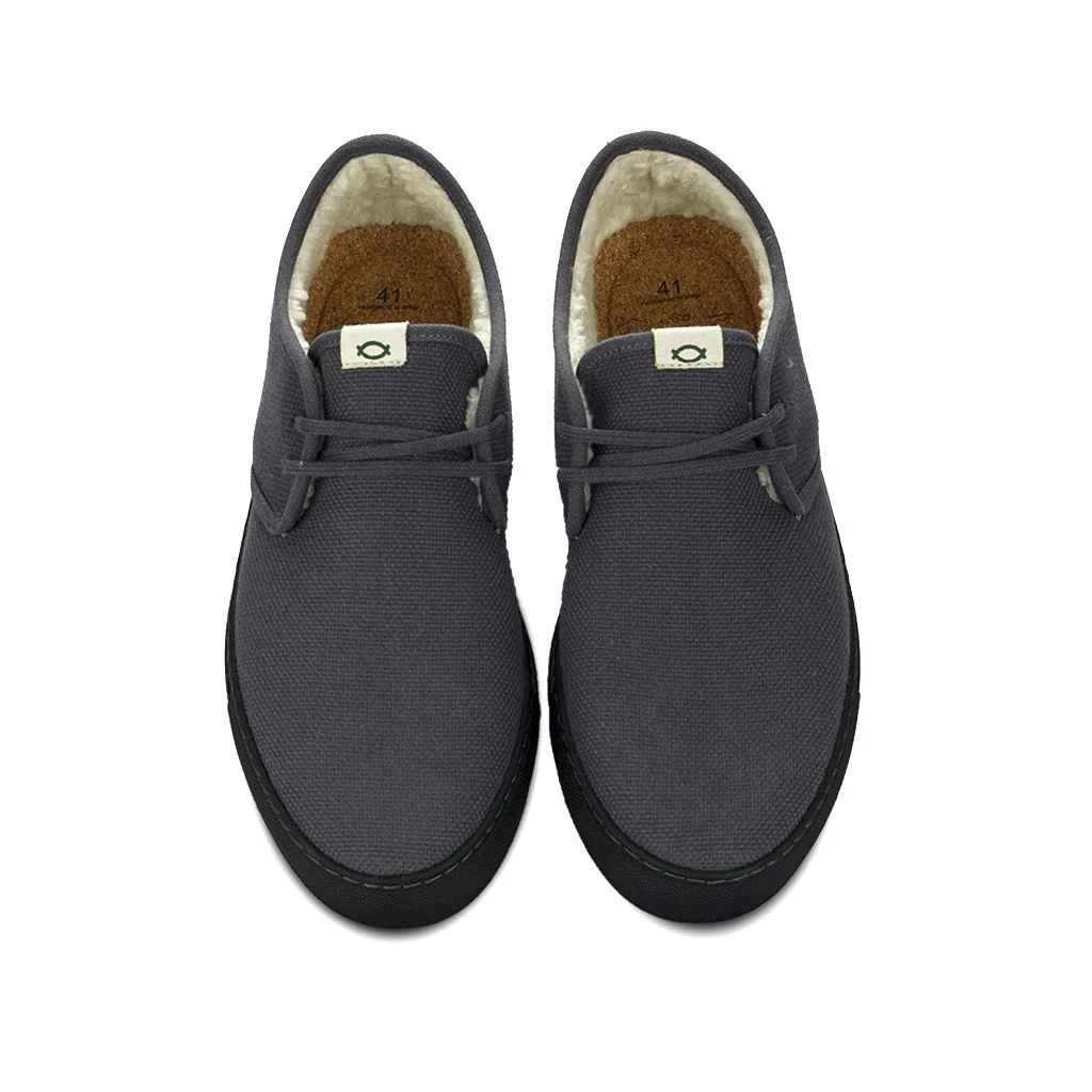Vegan winter sneaker gray SID029 - Image 3