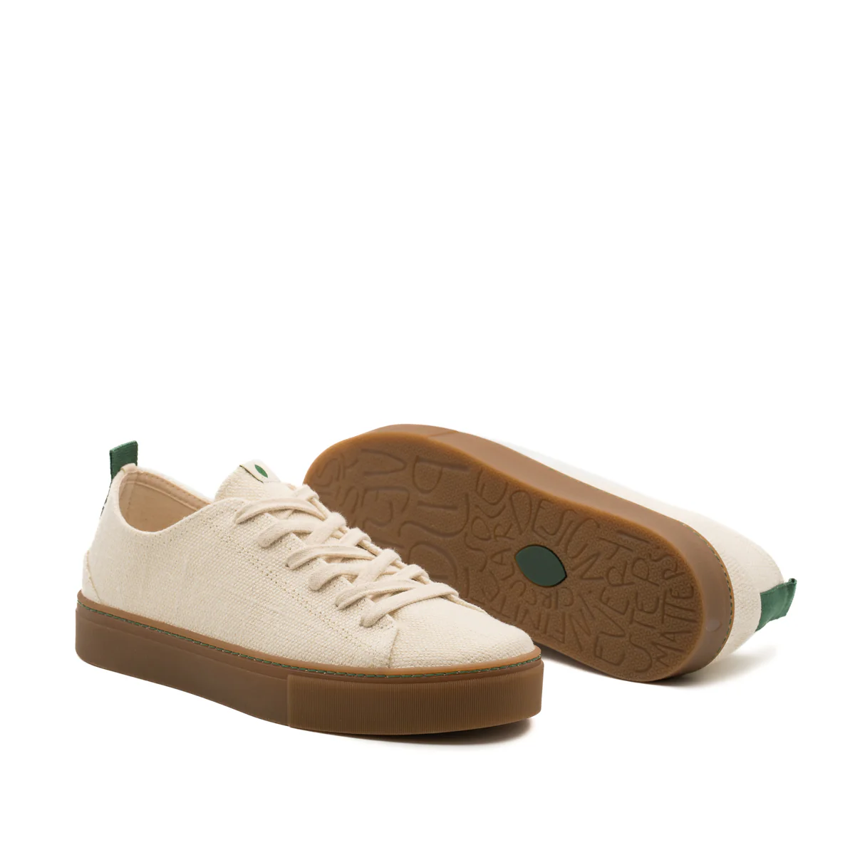 vegan sneaker organic off-white hemp COR032 - Image 2