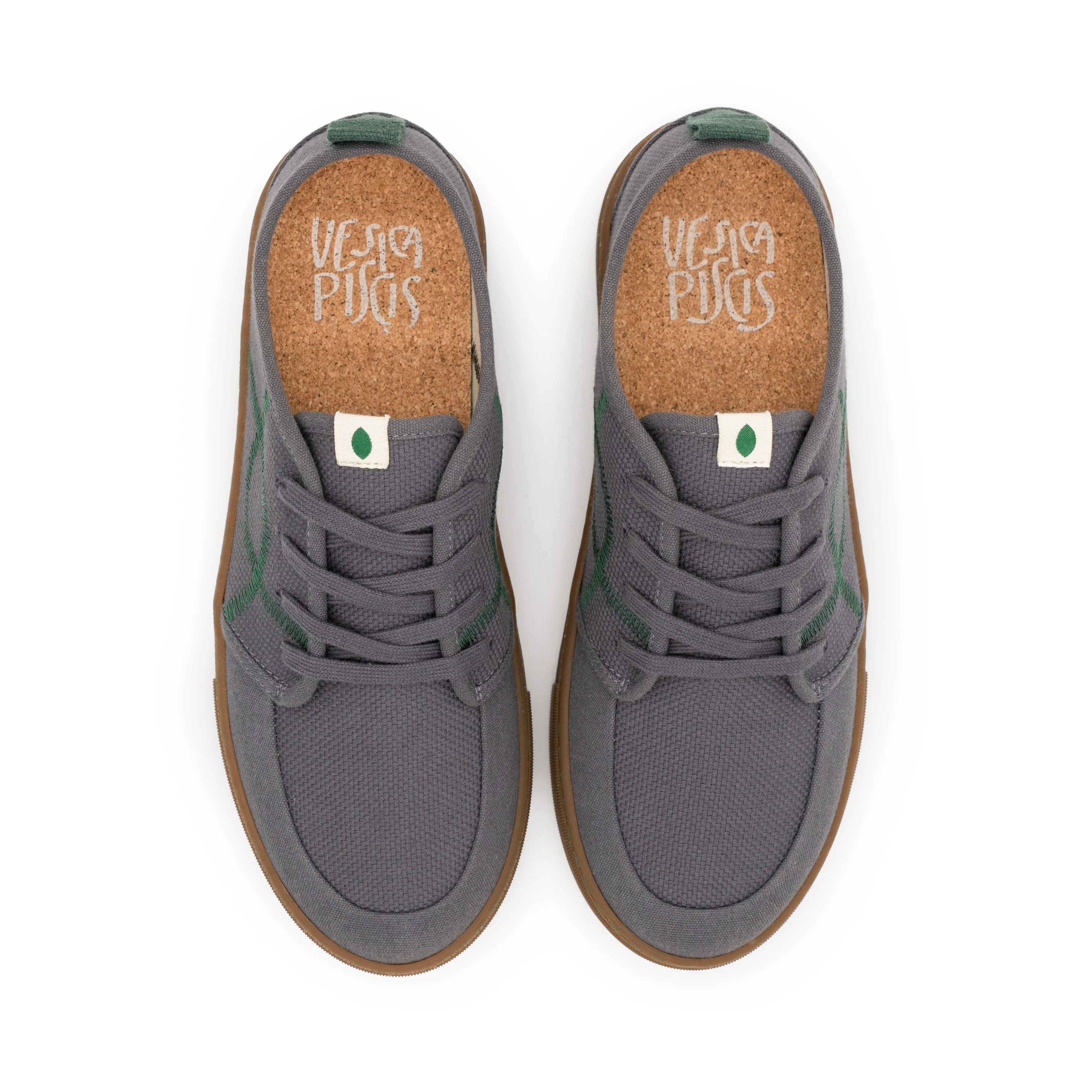 Vegan sneaker gray TAG022 - Image 3