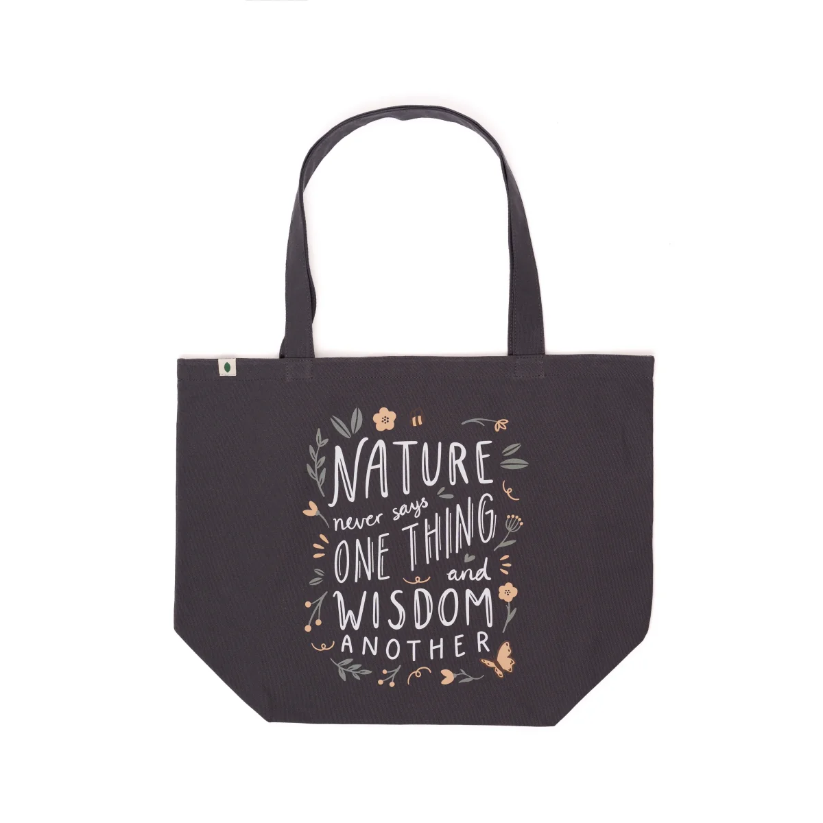 tote bag nature grey tol003