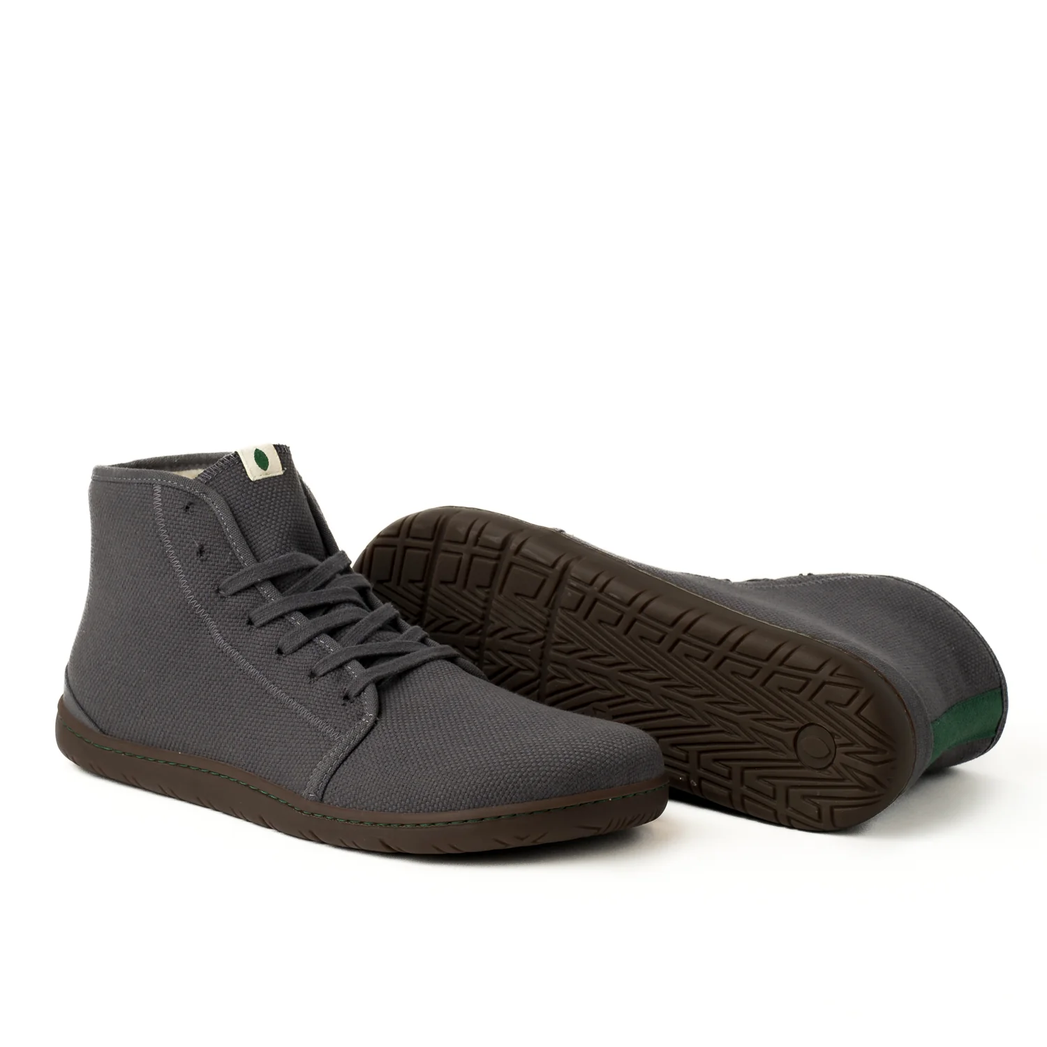 Vegan Barefoot Winter Boot Grey ADA005 - Image 3