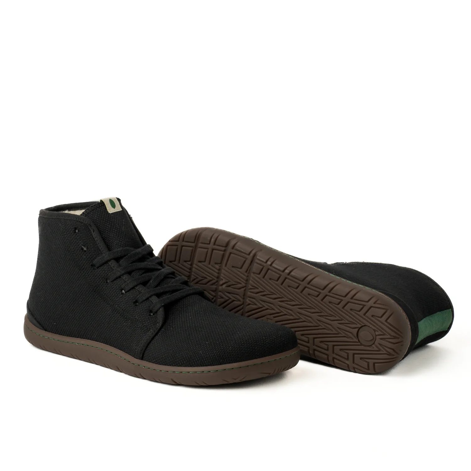 Vegan Barefoot Winter Boot Black ADA001 - Image 3