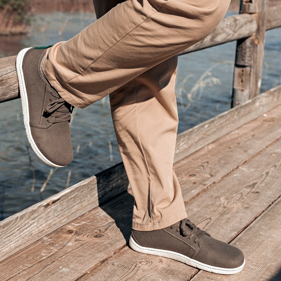 Vegan barefoot khaki CHA004 - Image 4