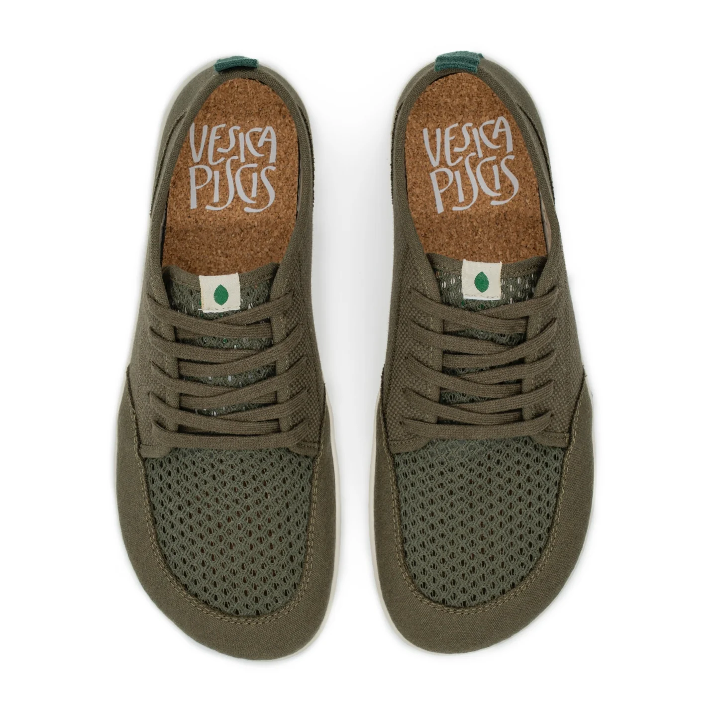 Vegan barefoot mesh khaki TON034 - Image 3