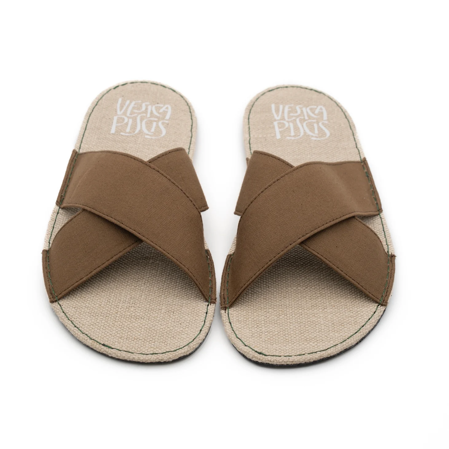Vegan barefoot sandal brown PARm010 - Image 3