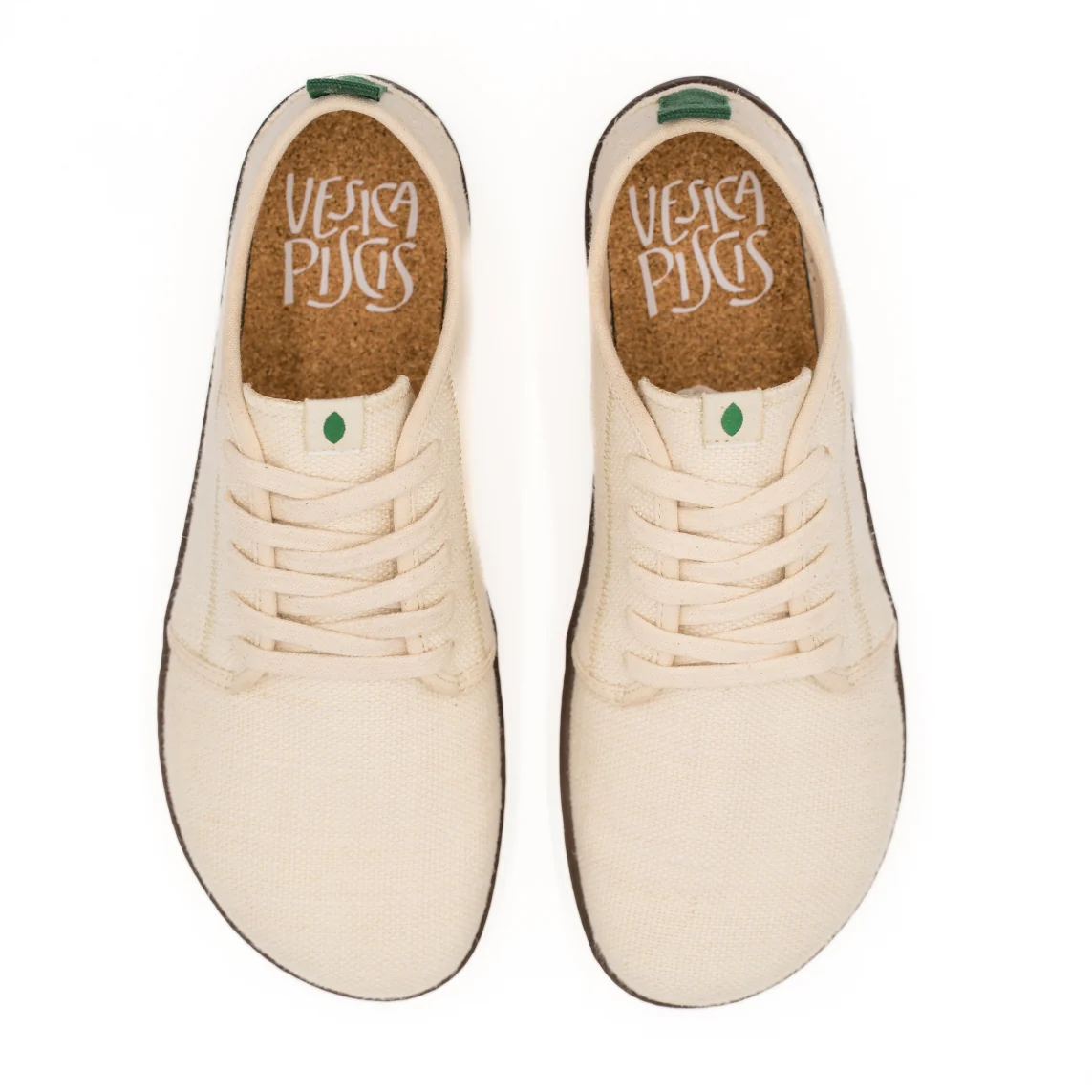 Vegan barefoot organic off-white hemp CHA006 - Image 3