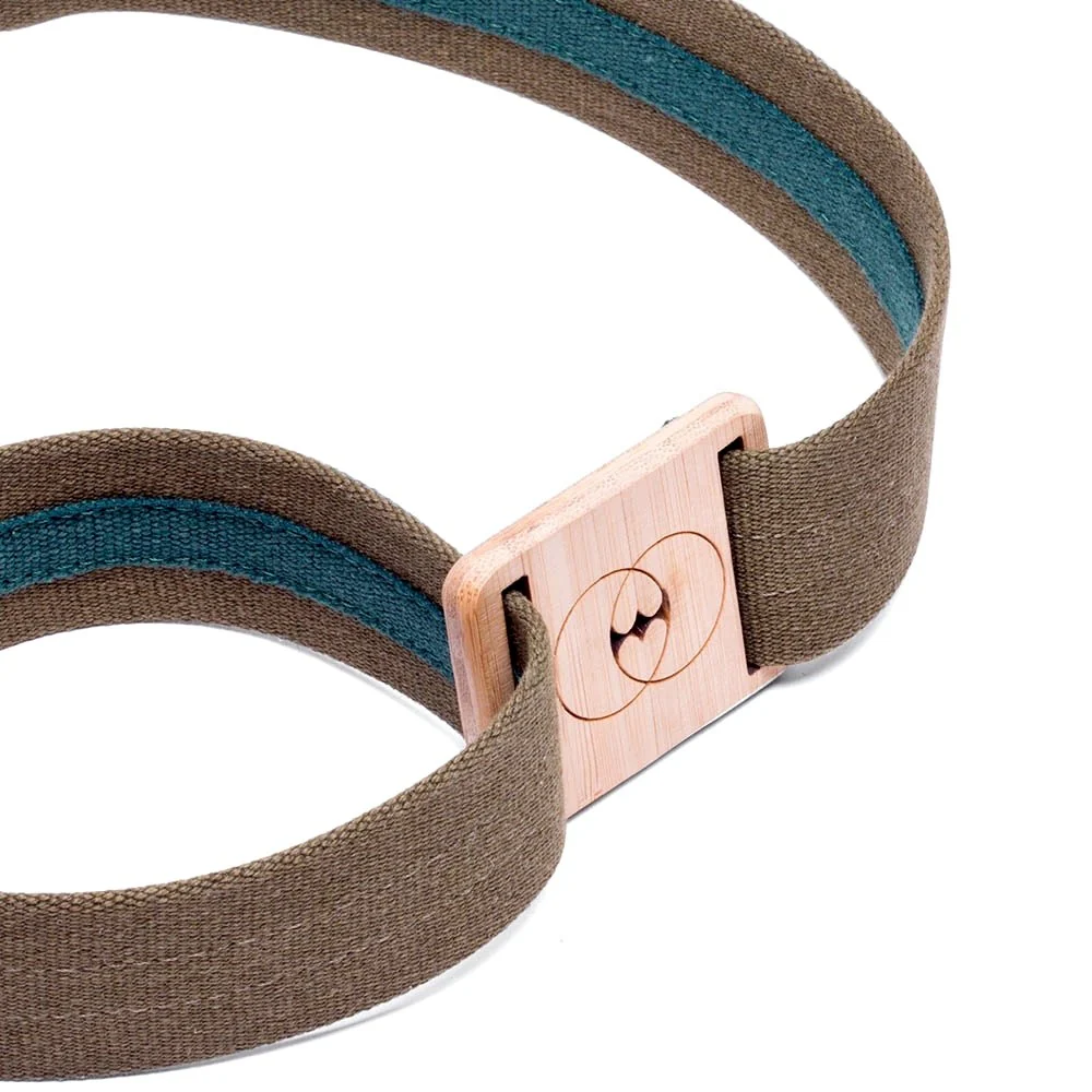 Vegan belt kaki GAU002 - Image 3
