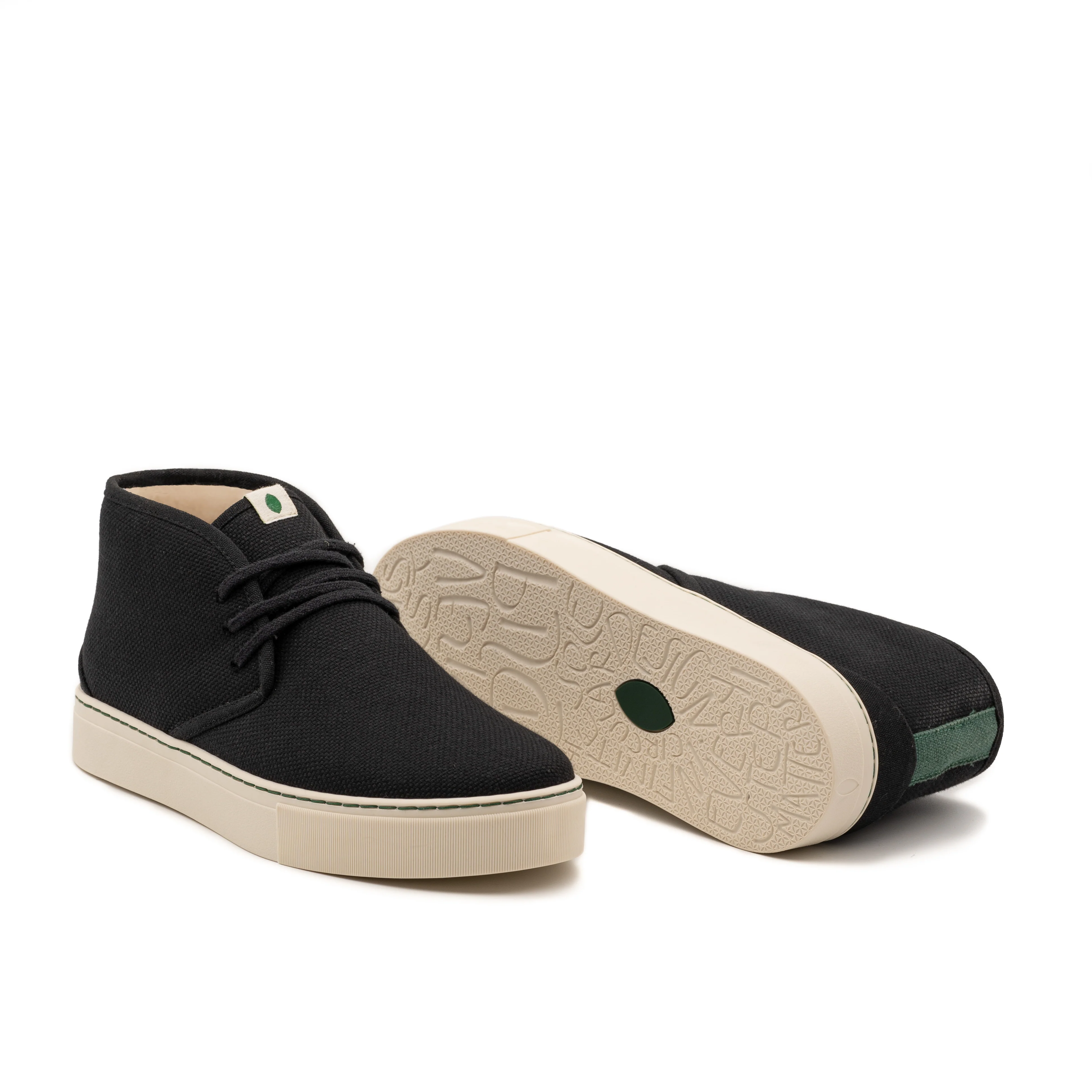 Vegan bootie black PYT005 - Image 2