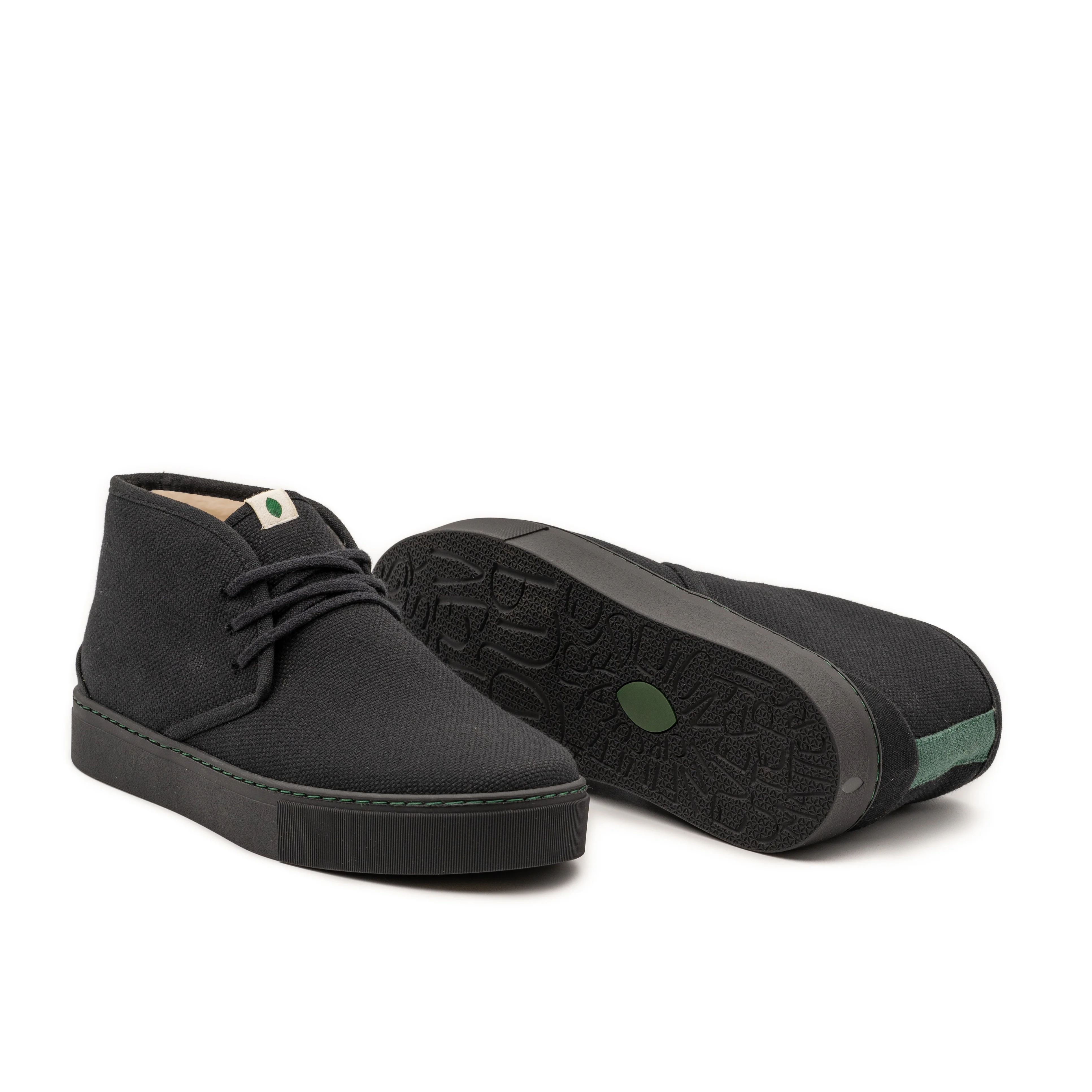 Vegan bootie black PYT016 - Image 2