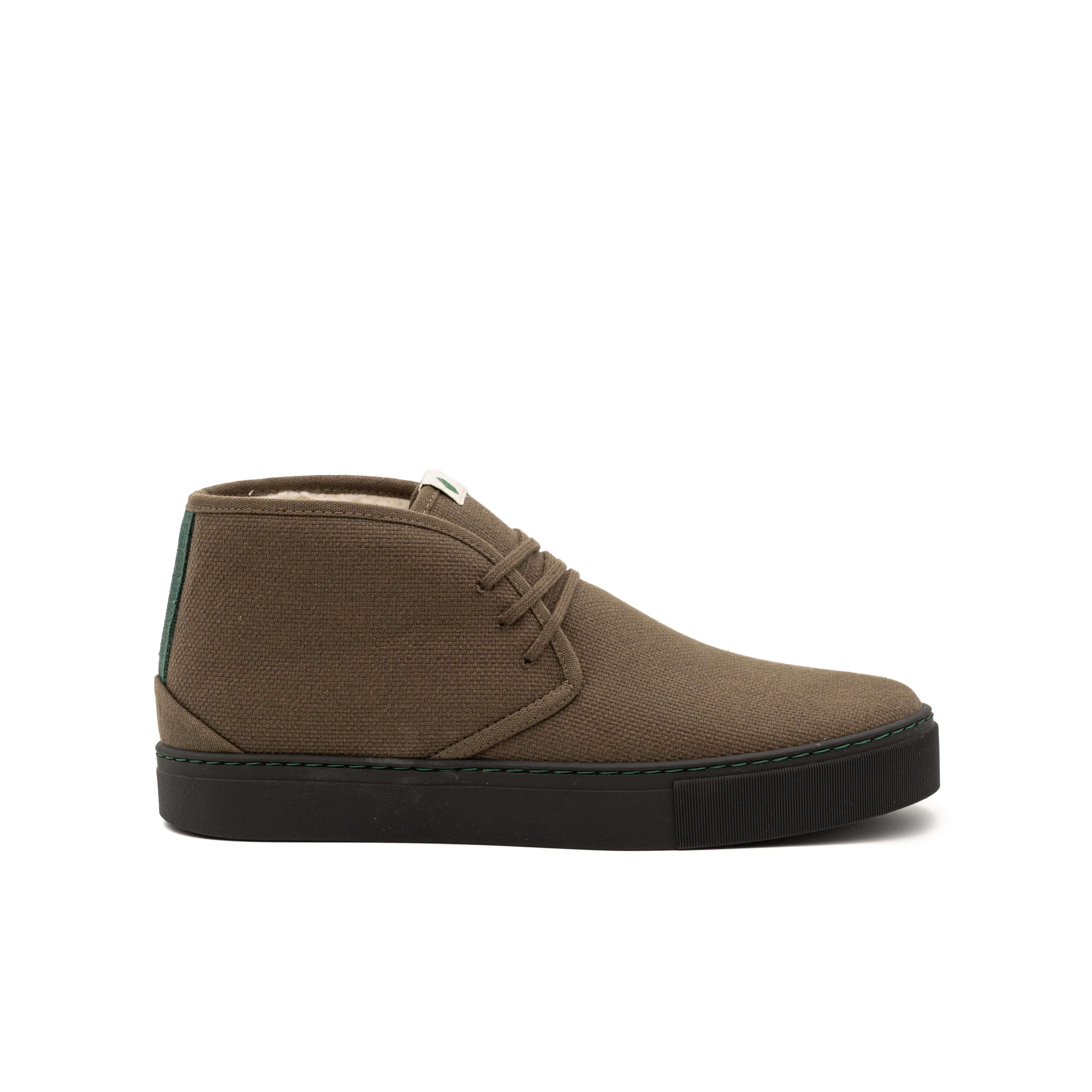 Vegan bootie kaki PYT022