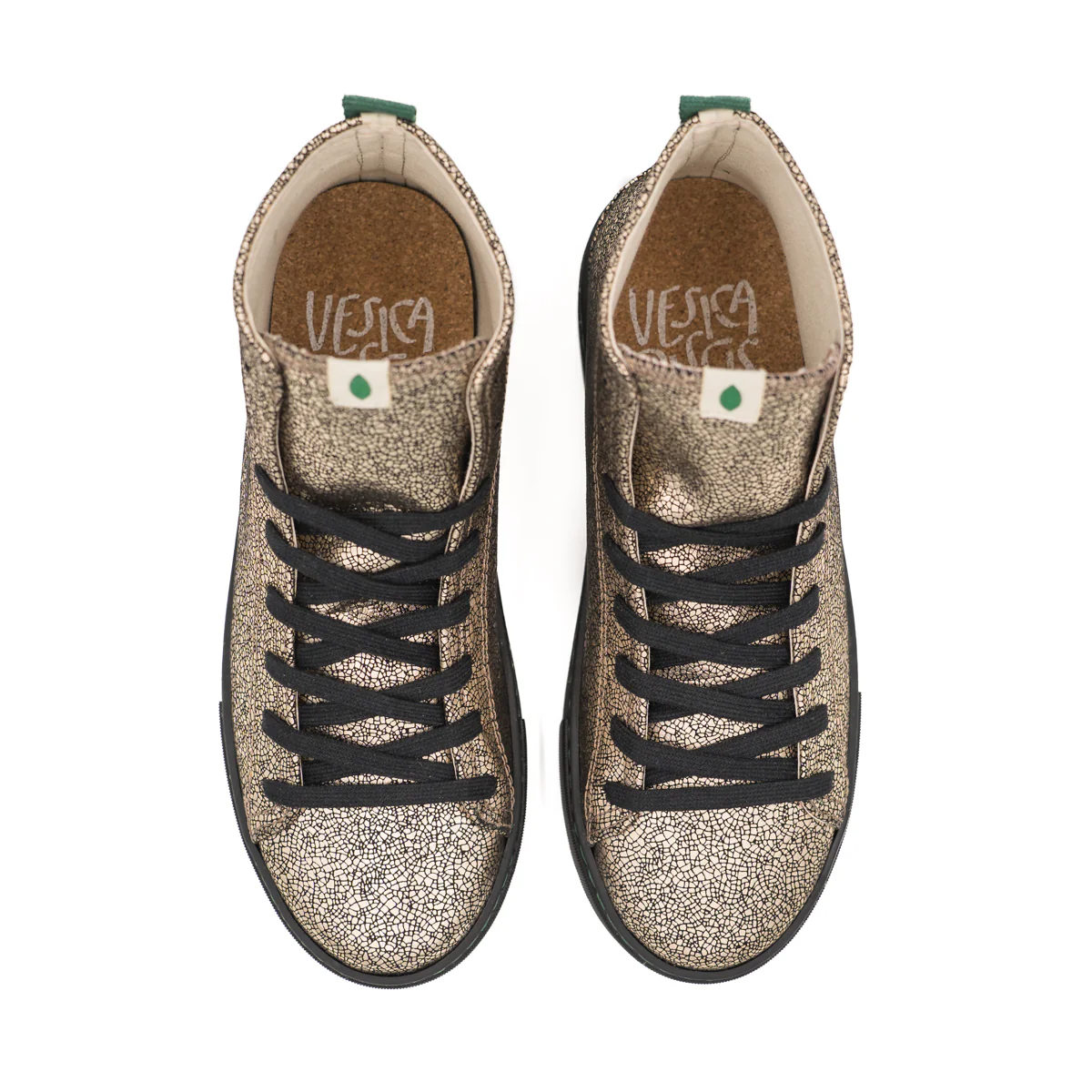 Vegan bootie gold-n LOU008 - Image 3