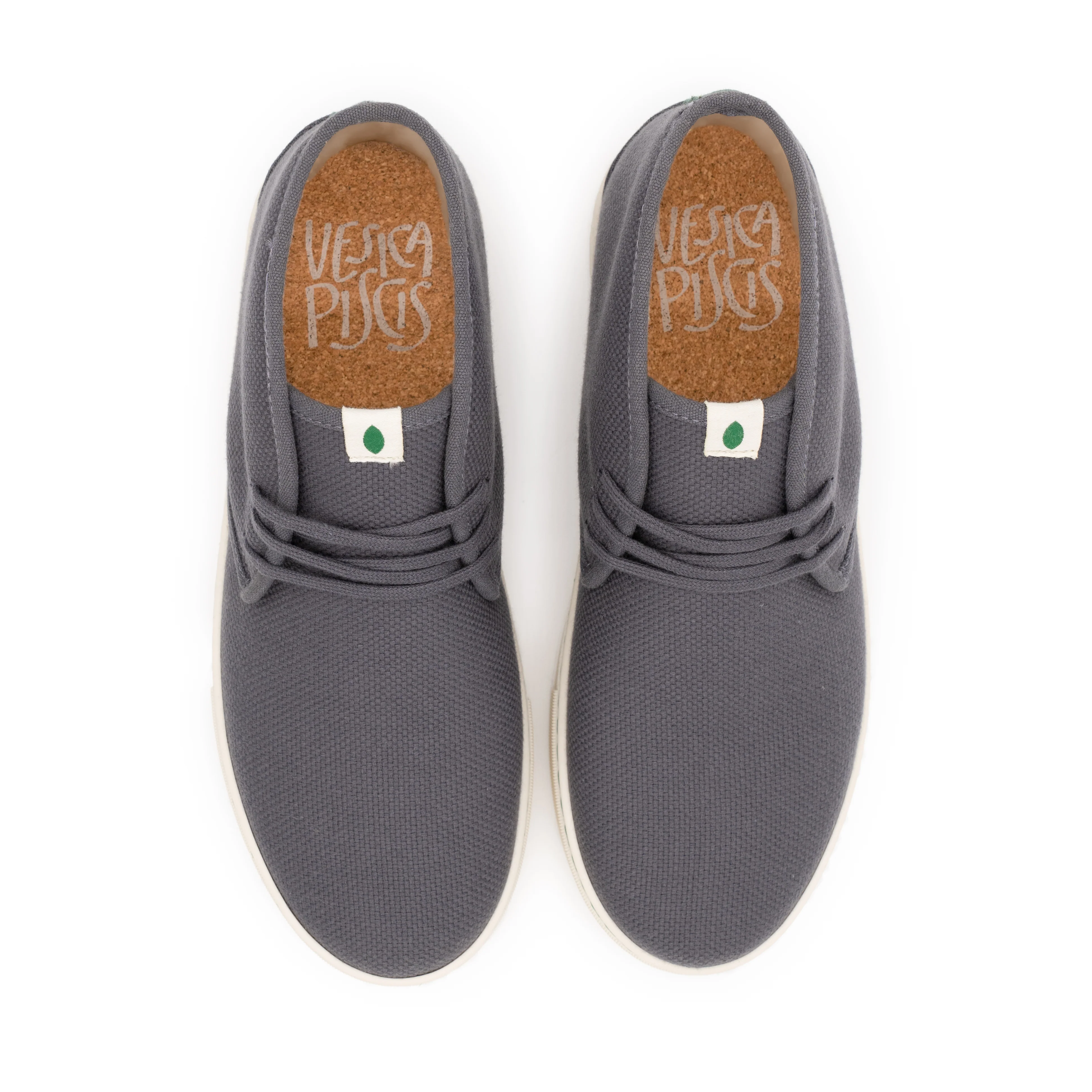 Vegan bootie gray PYT017 - Image 3