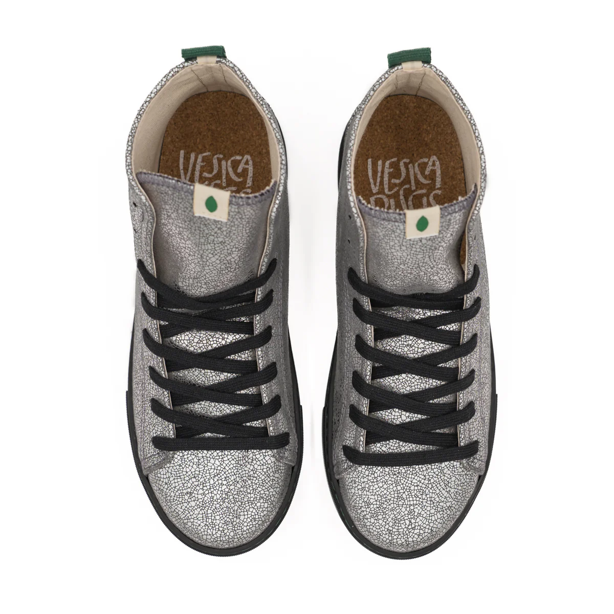 Vegan bootie silver-n LOU005 - Image 3
