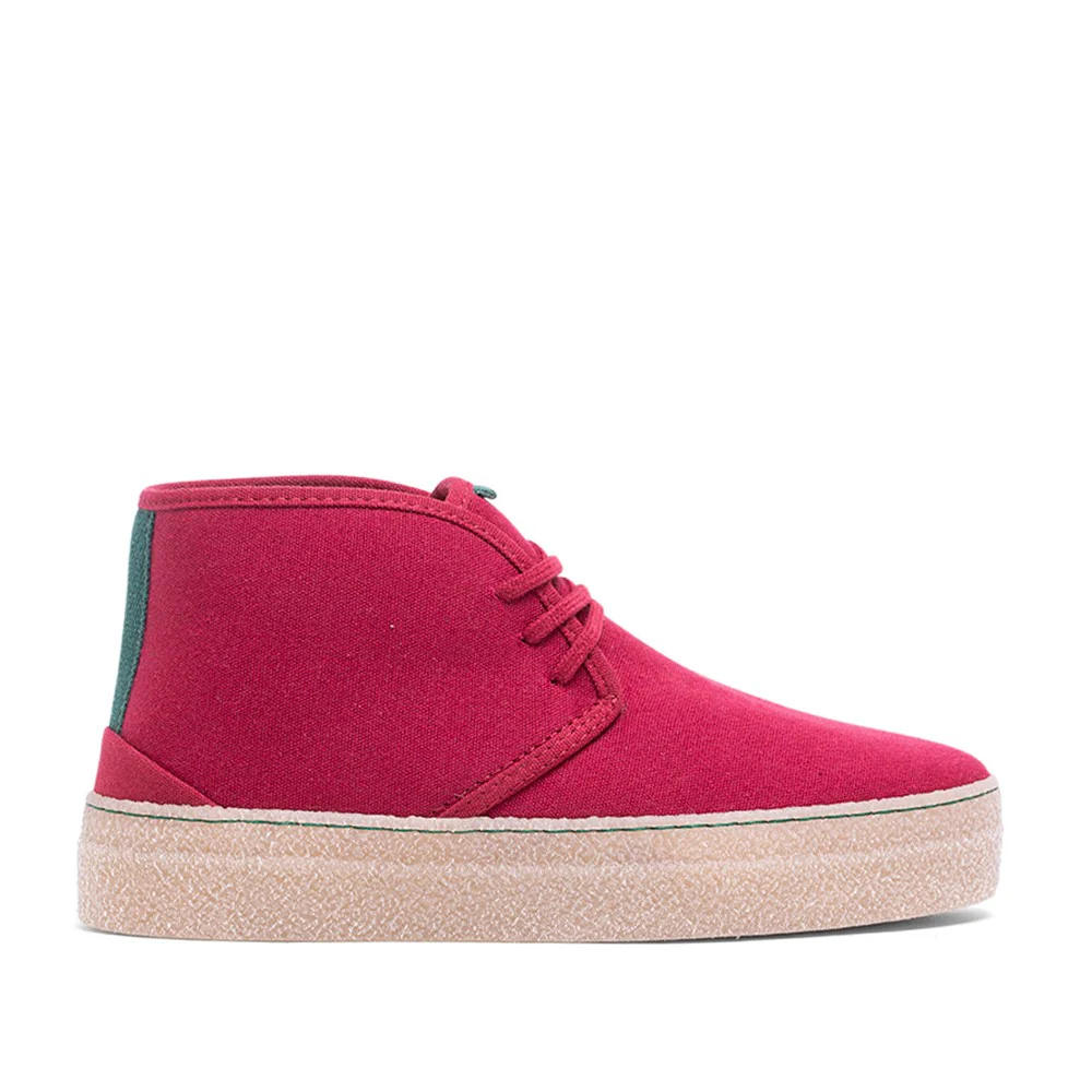 Vegan bootie bordeaux VAN004