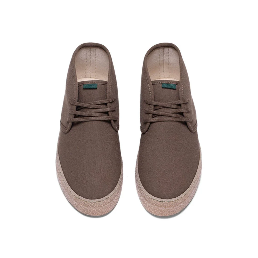 Vegan bootie khaki VAN002 - Image 3