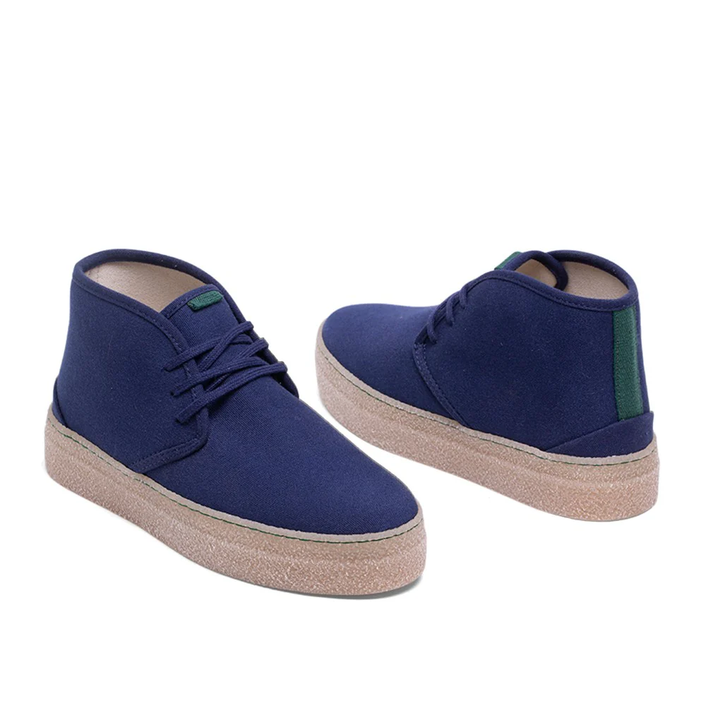 Vegan bootie marine VAN003 - Image 2