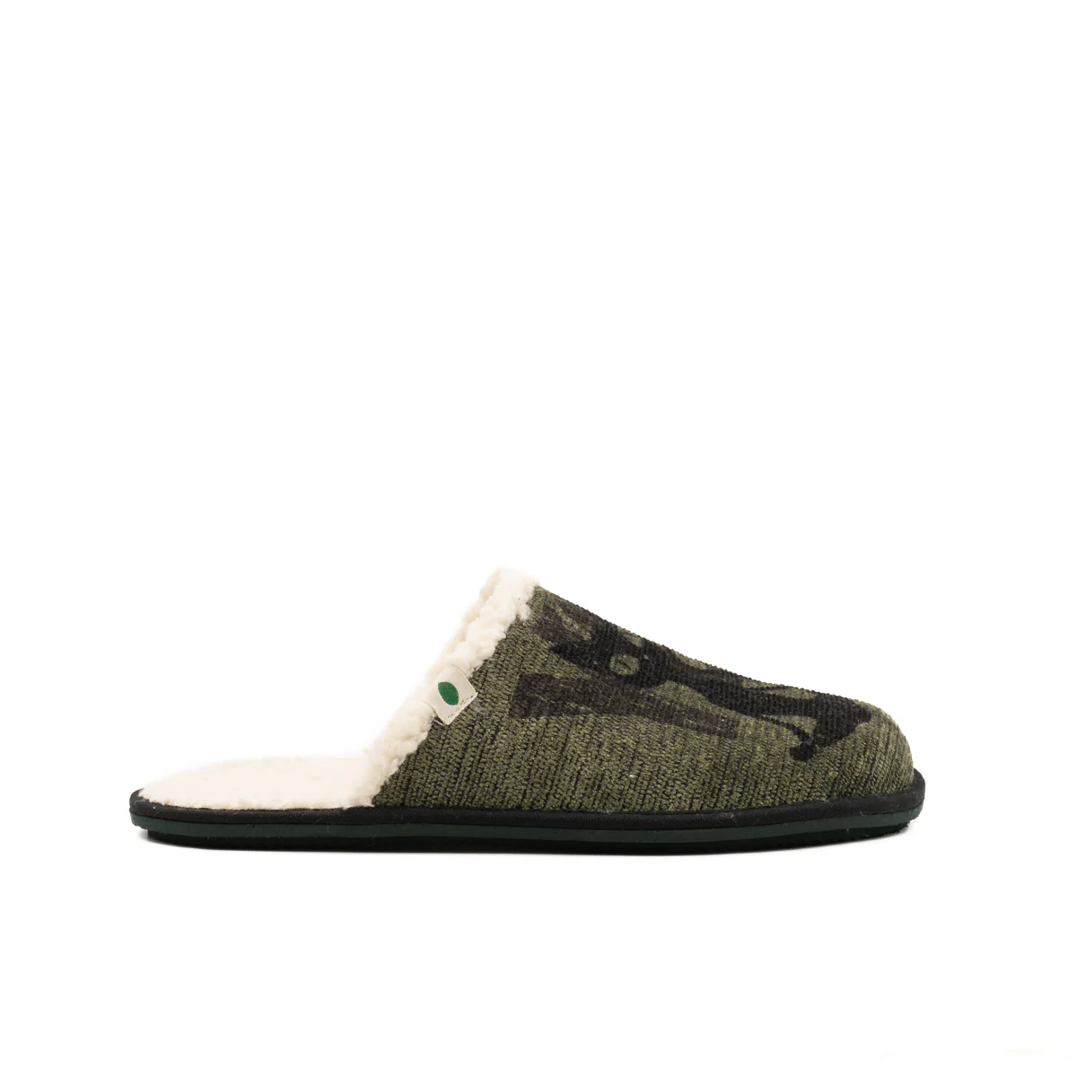 Vegan home slipper GREEN CAT SAW013 - Image 3