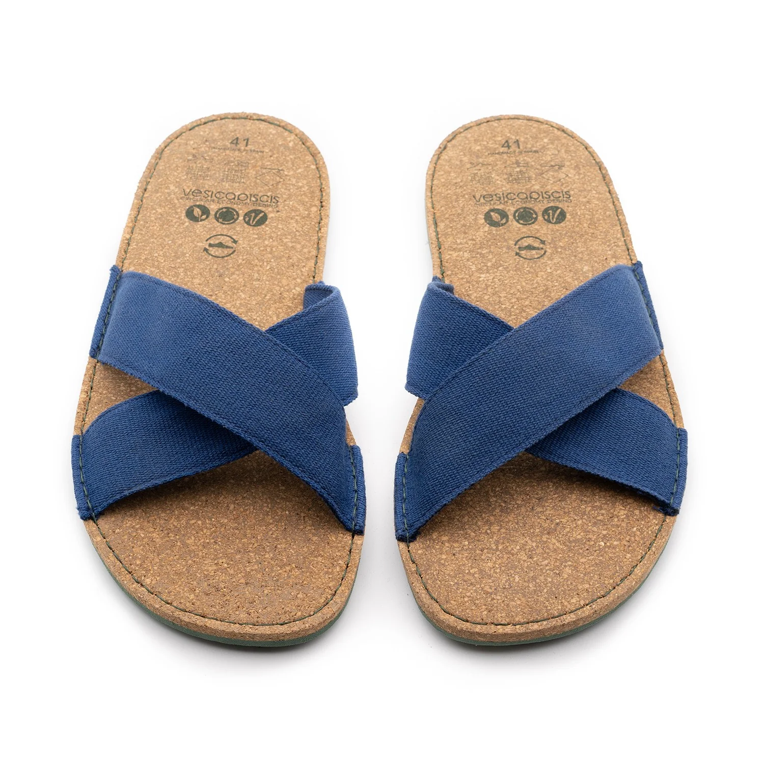 Vegan sandal blue SRI001 - Image 2