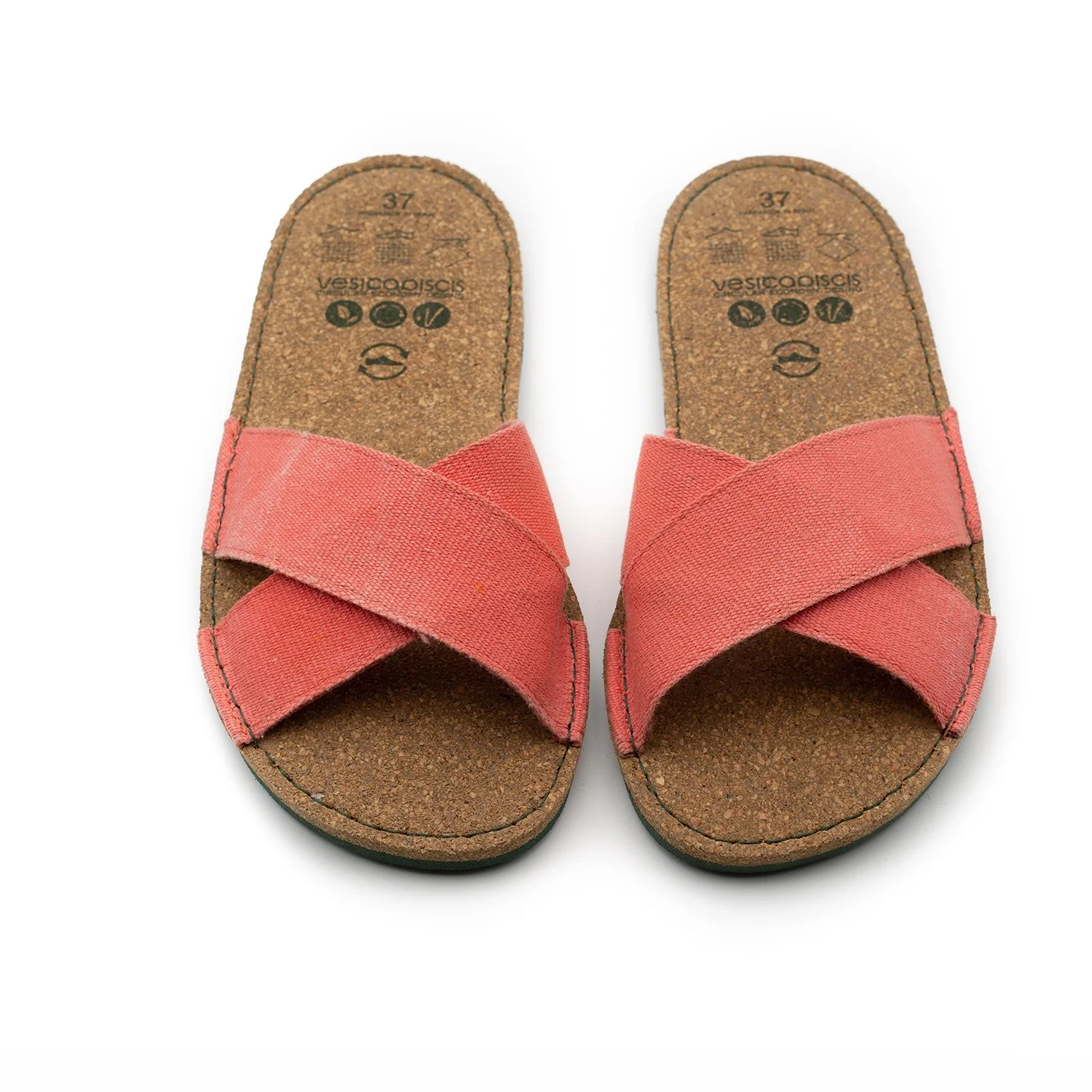 Vegan sandal pink SRI012 - Image 2
