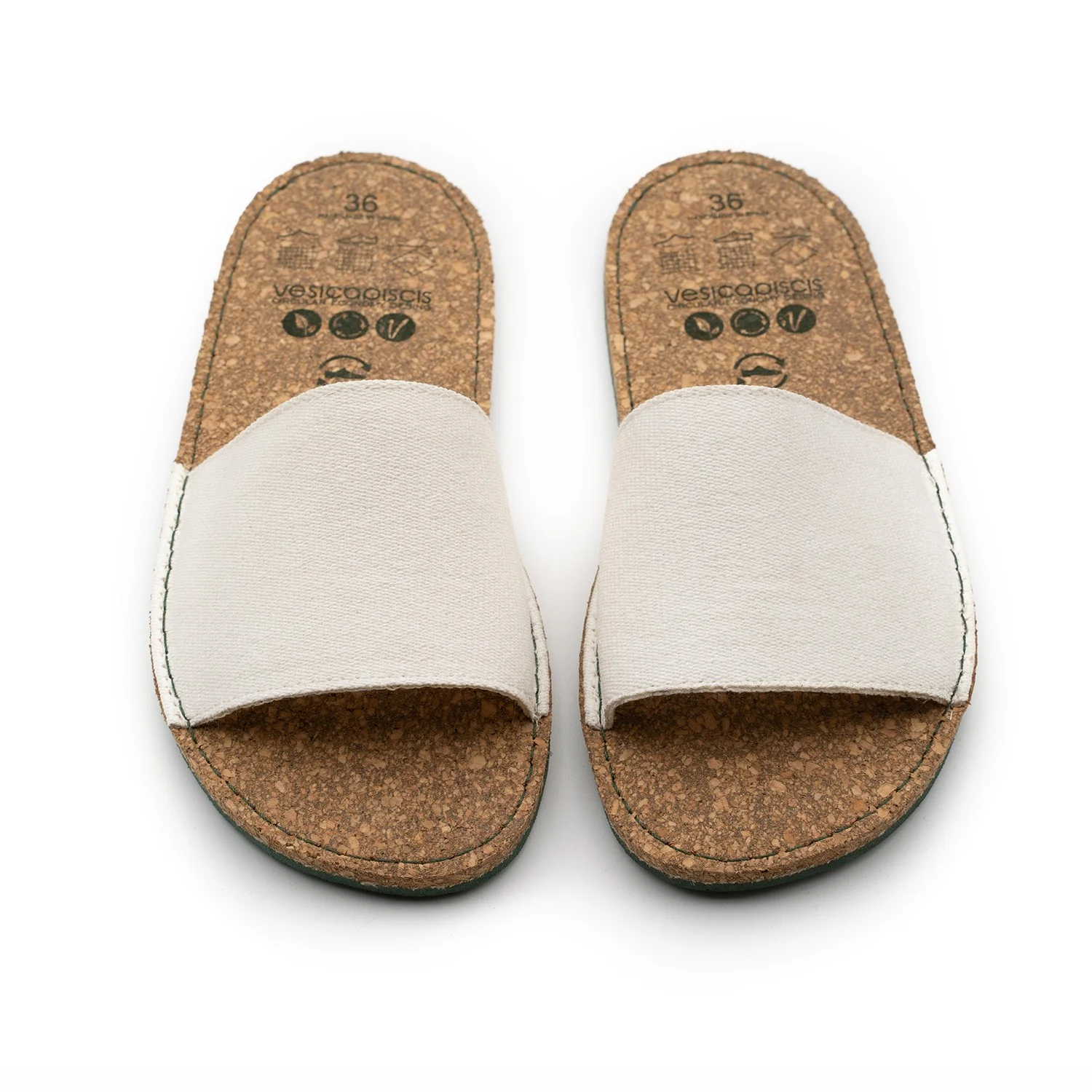 Vegan sandal white GAN004 - Image 2