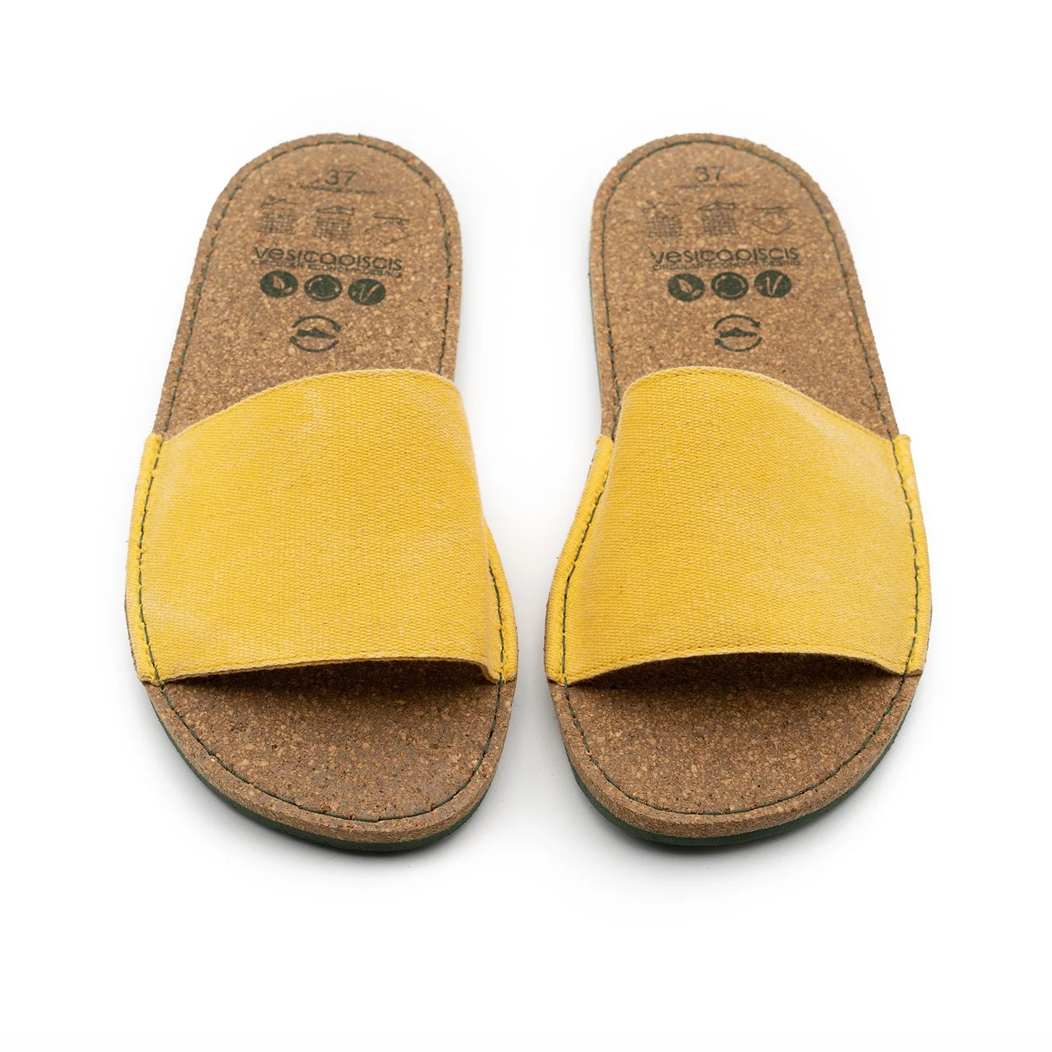 Vegan sandal lemon GAN010 - Image 2