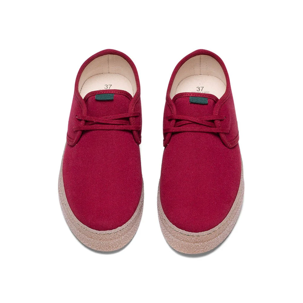 Vegan shoe bordeaux GOO012 - Image 3