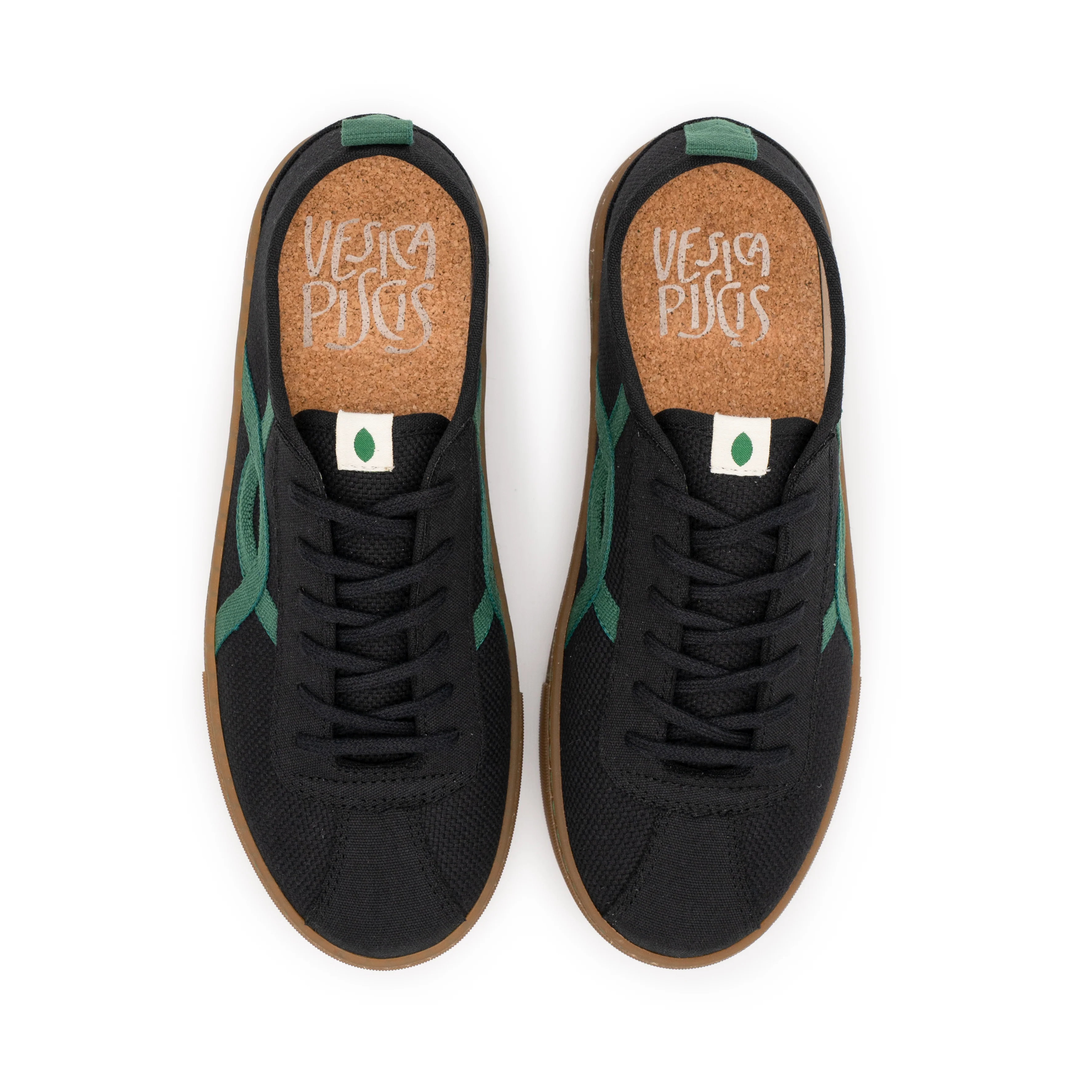 Vegan sneaker black KAF001 - Image 3