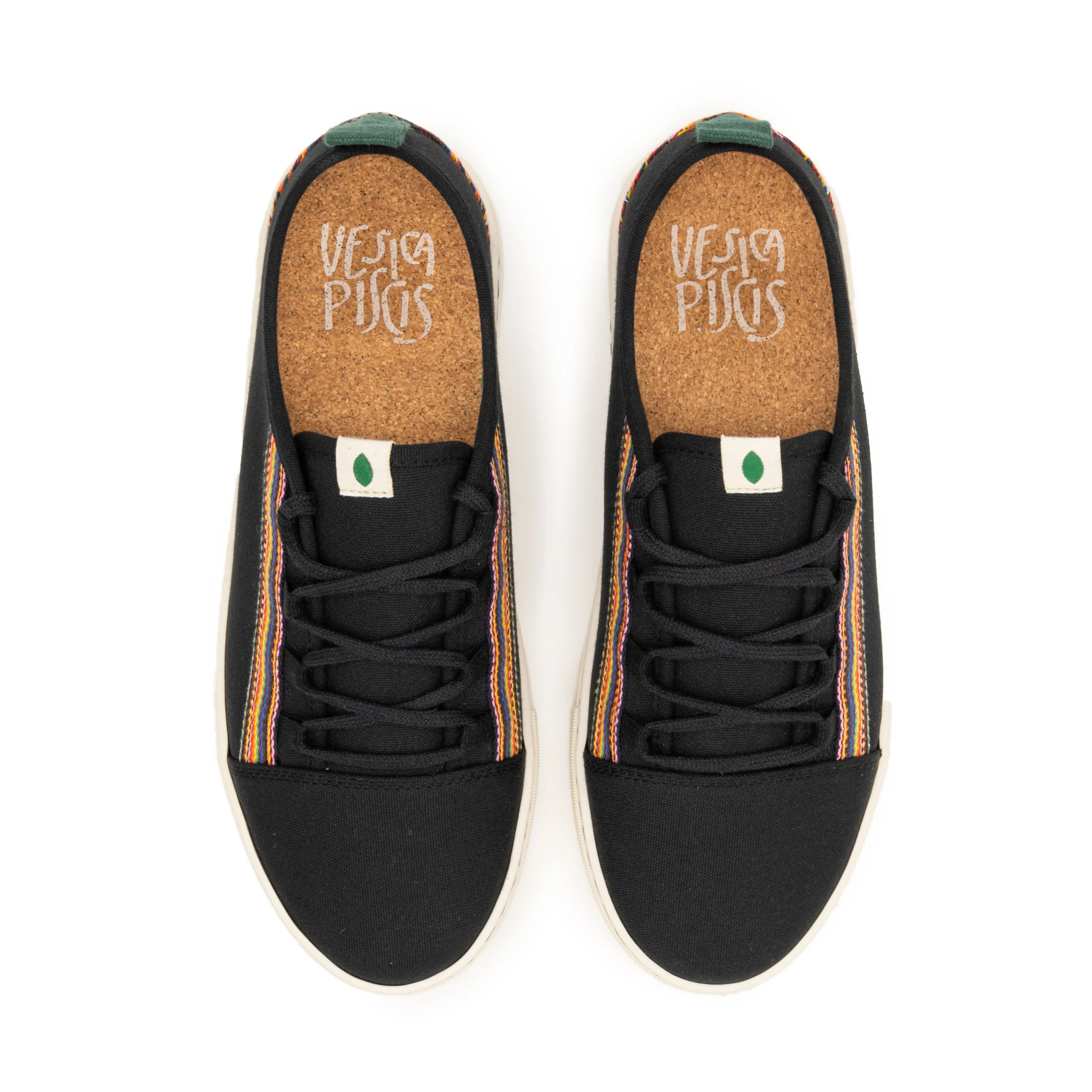 Vegan sneaker black shanti CUV019 - Image 4
