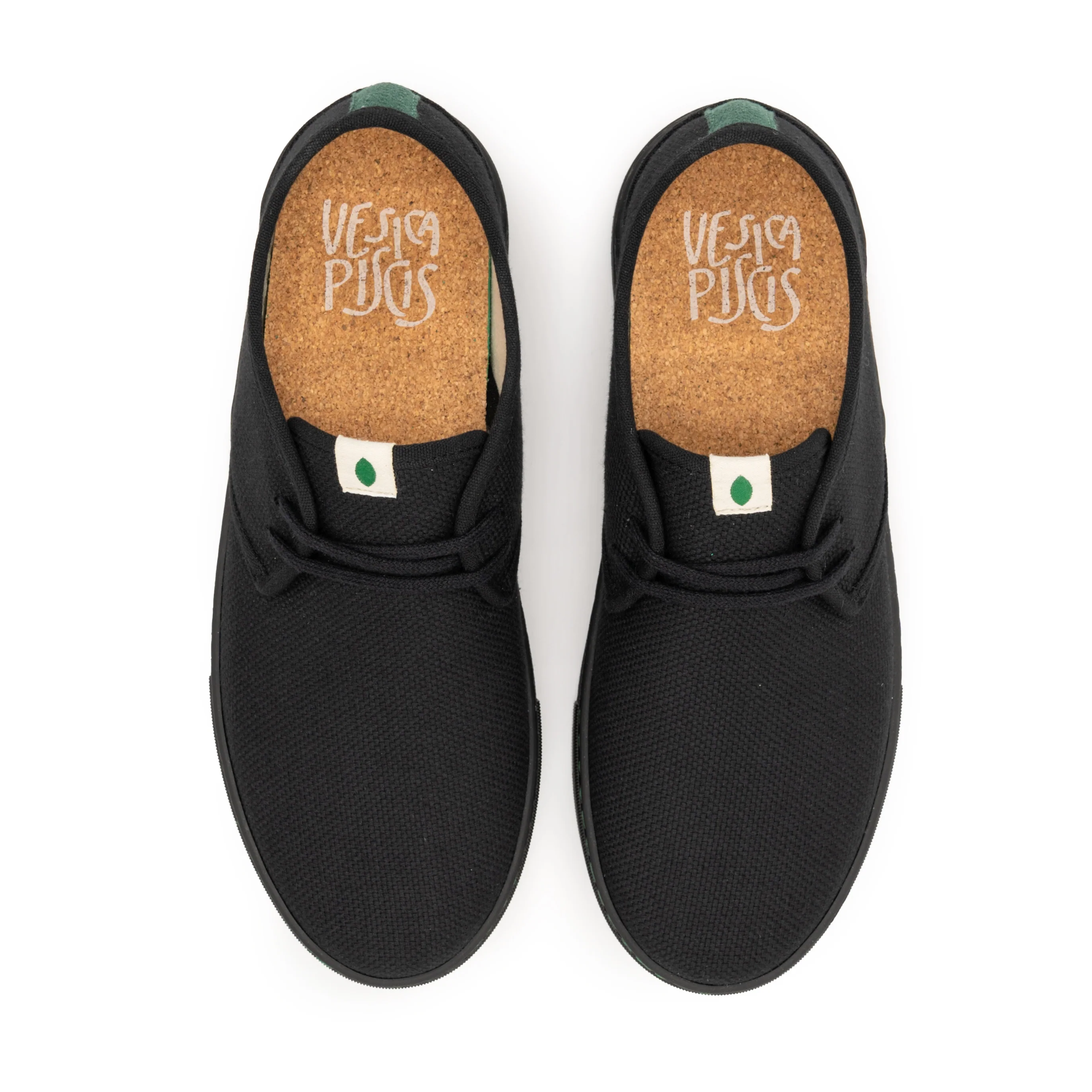 Vegan sneaker black SID026 - Image 4
