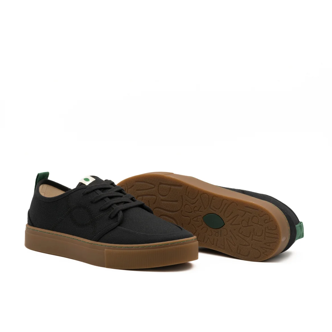 Vegan sneaker black TAG025 - Image 2
