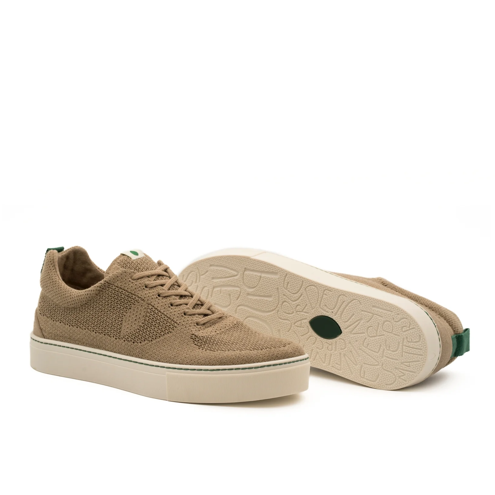 Vegan sneaker sand DAV010 - Image 2