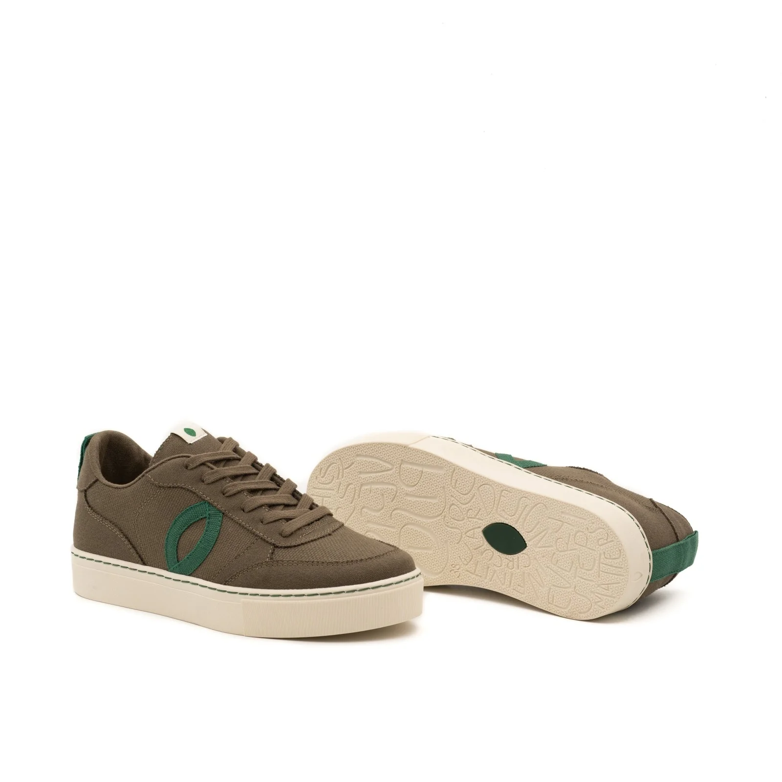 Vegan sneaker Khaki SON011 - Image 2