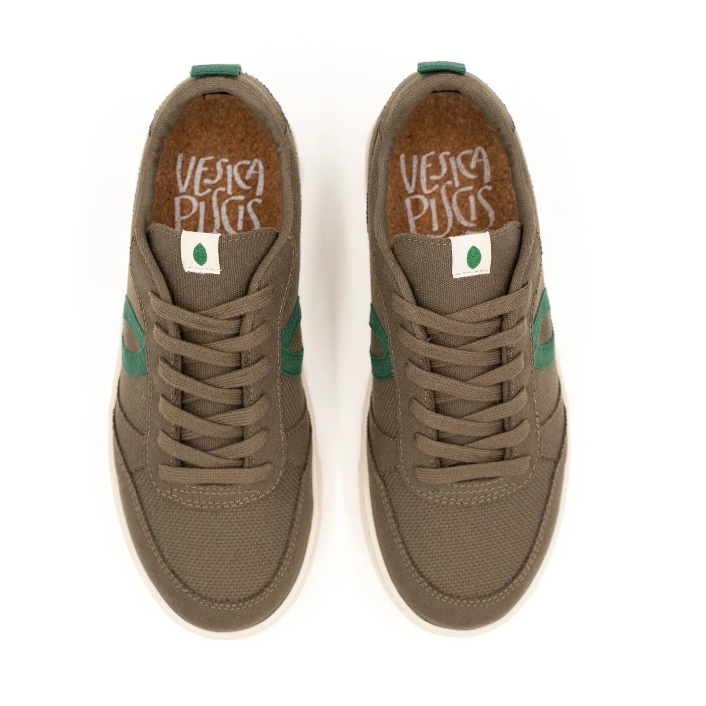 Vegan sneaker Khaki SON011 - Image 3