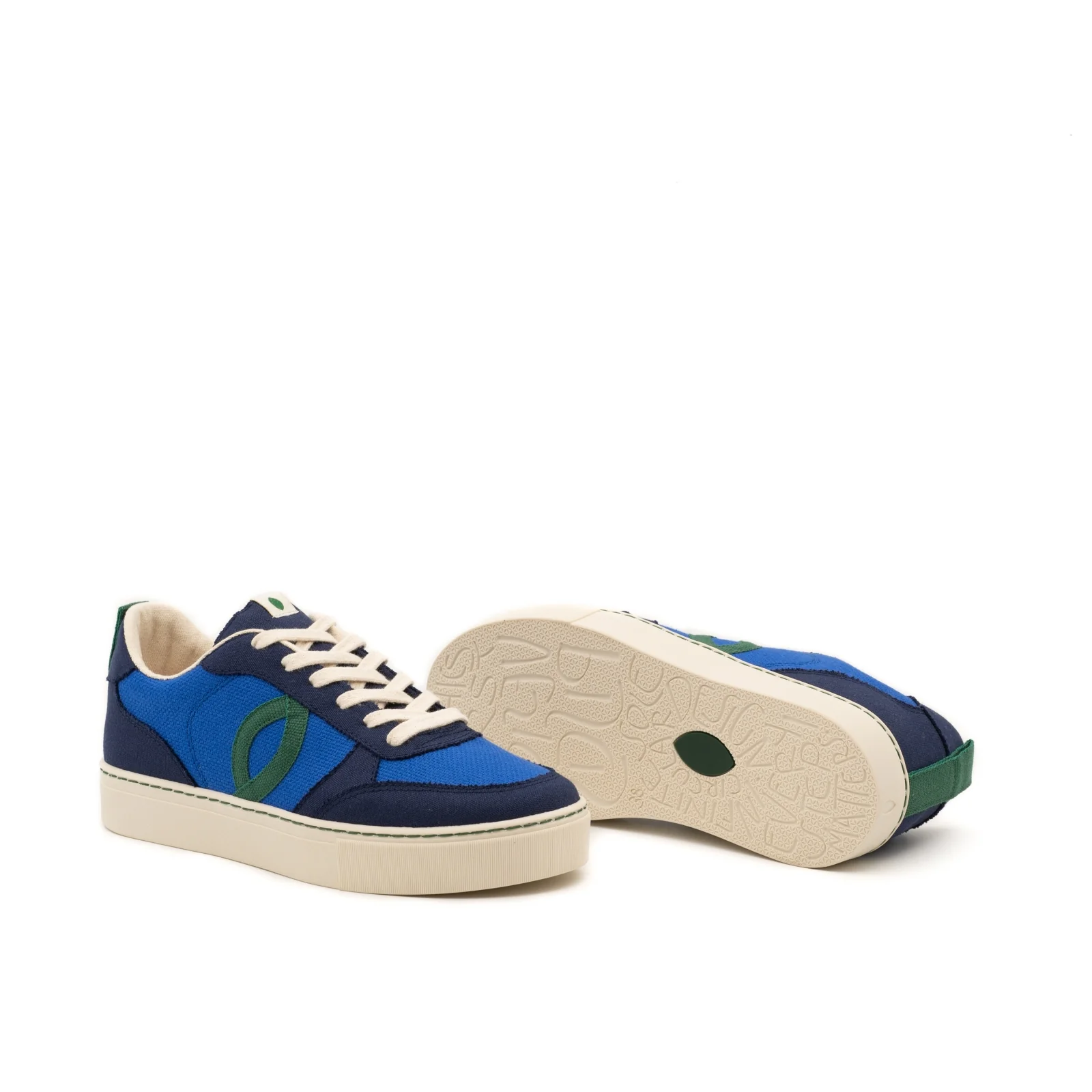 Vegan sneaker Electric blue/Dark blue SON015 - Image 3