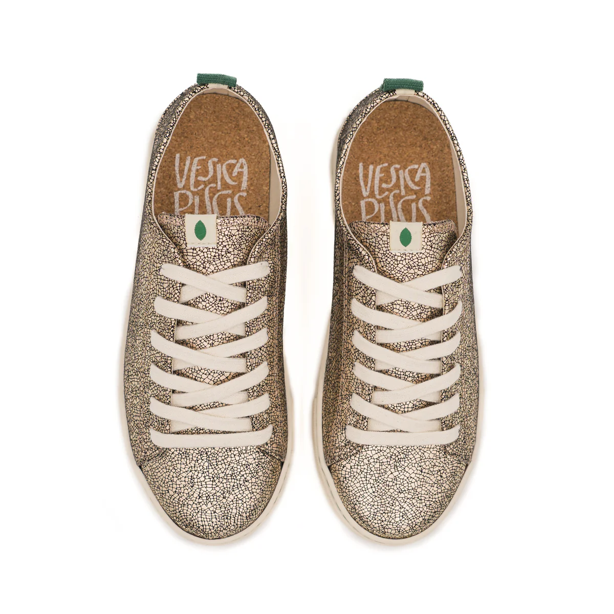 Vegan sneaker gold-b COR030 - Image 3