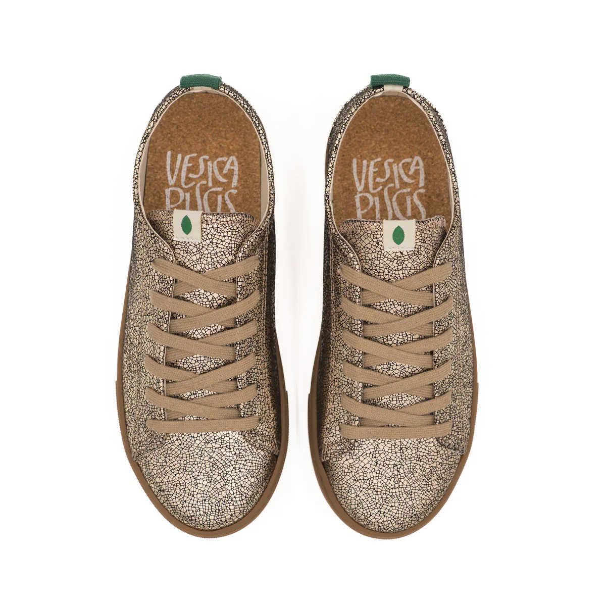 Vegan sneaker gold-c COR029 - Image 3